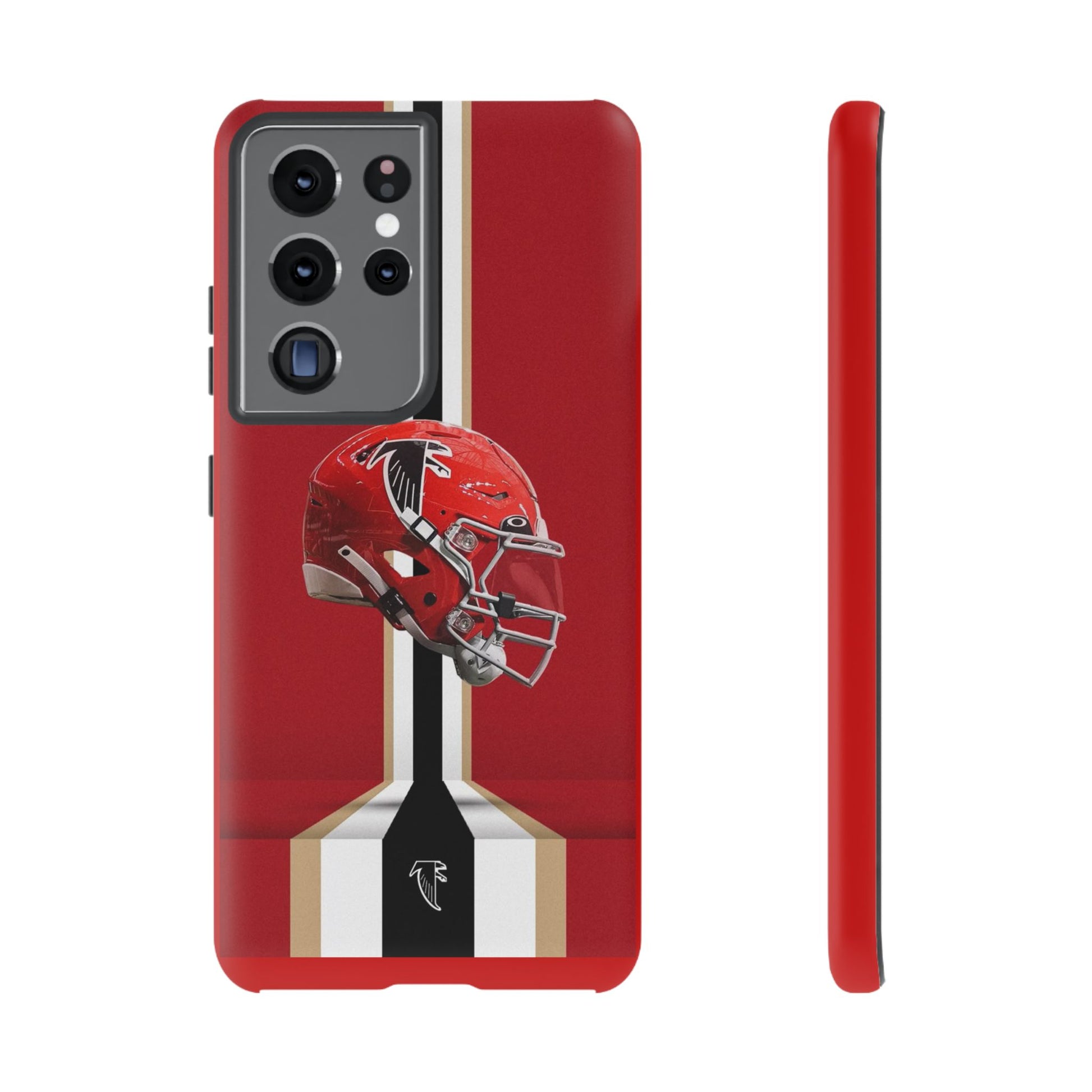 Atlanta Falcons Football Helmet Logo Tough Cases for iPhones, Samsung, and Pixel