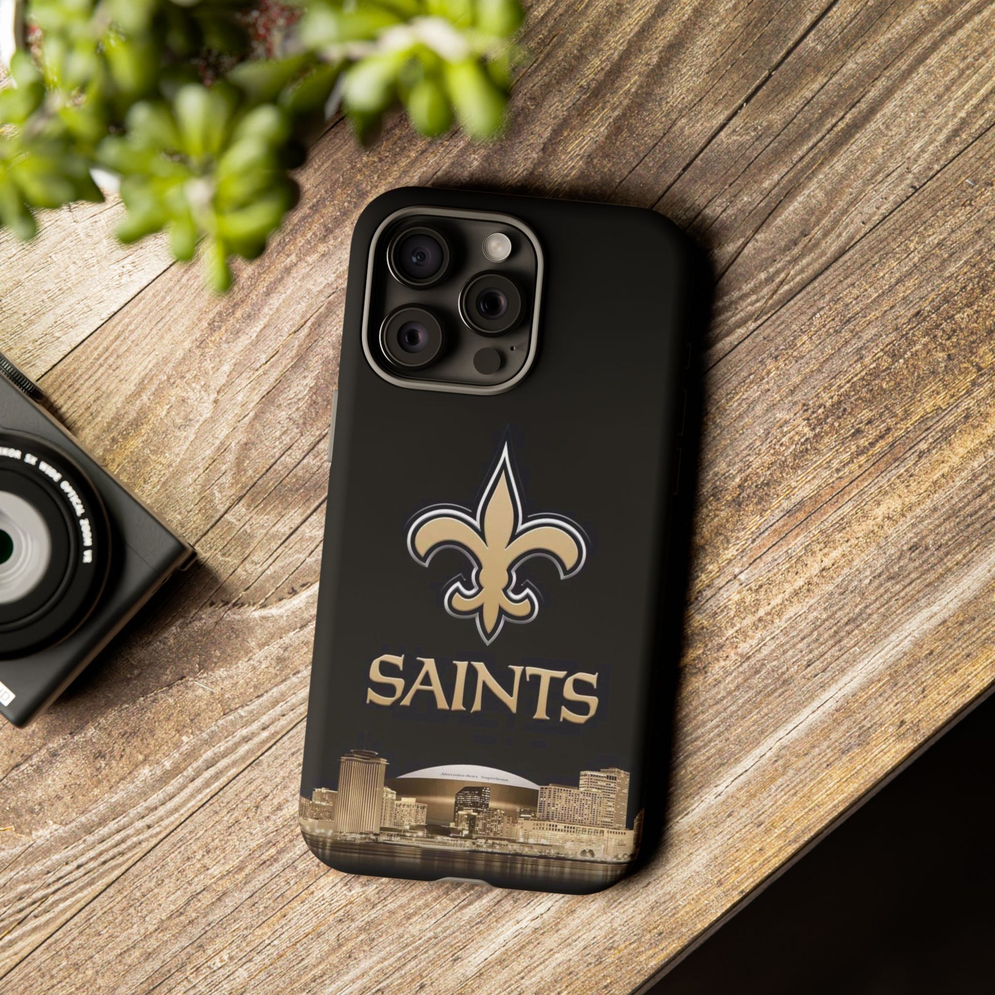 Football New Orleans Saints Logo Tough Cases for iPhones, Samsung, and Pixel