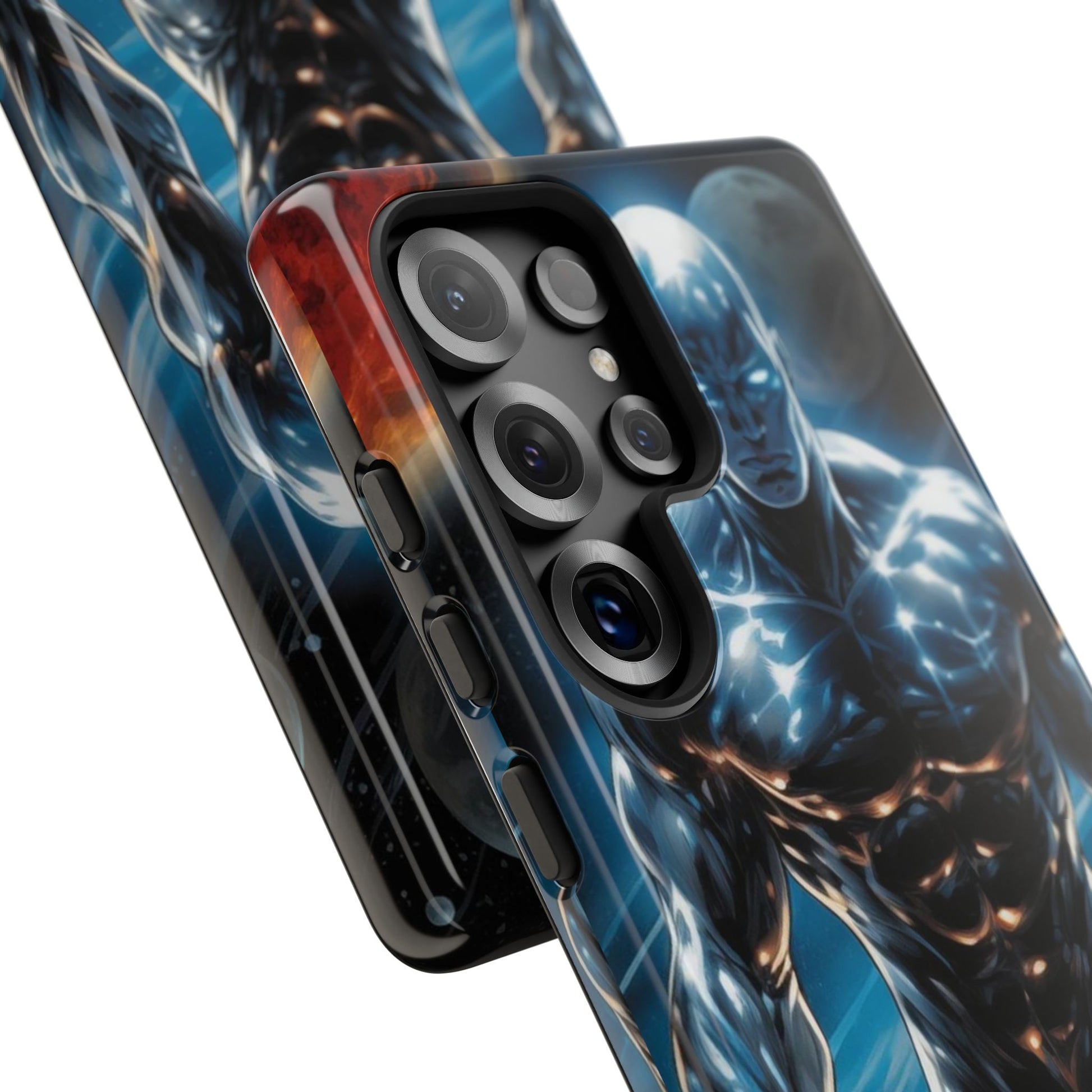 The Silver Surfer Comic Art Phone Case, Tough Cases for iPhones, Samsung, and Pixel