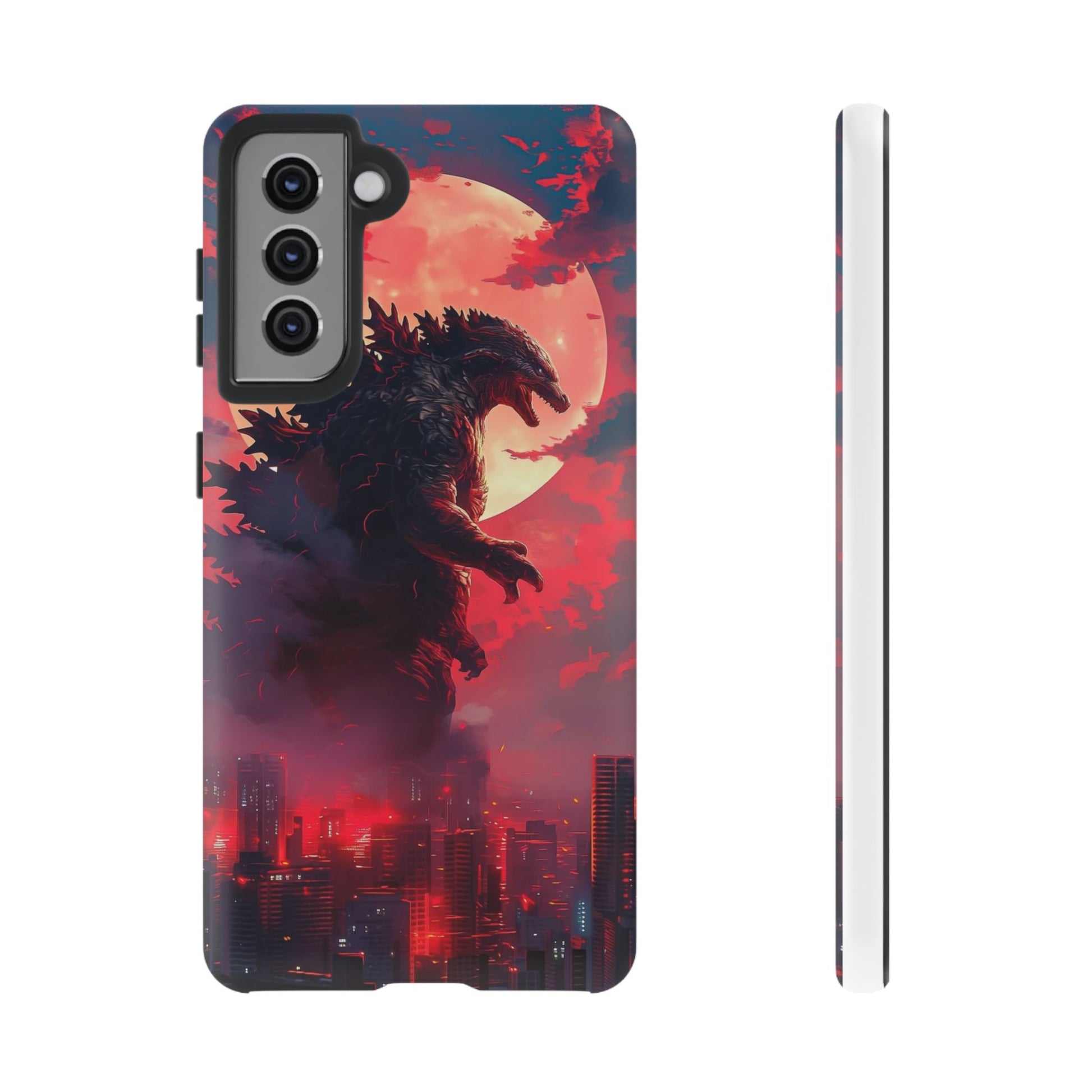 King of Monsters Godzilla Tough Phone Cases for iPhones, Samsung, and Pixel