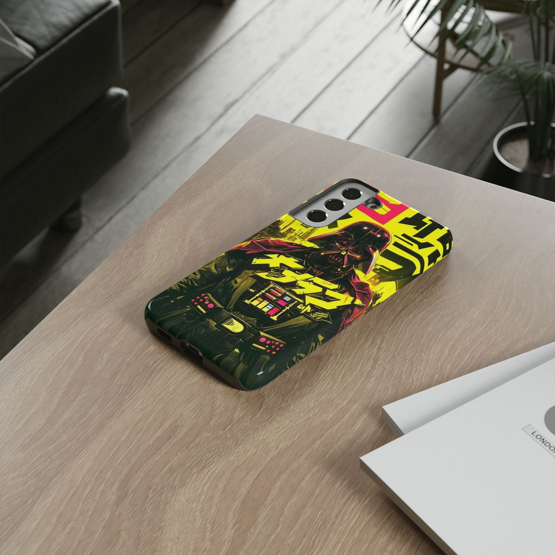 Cyberpunk X Vader Tough Cases for iPhones, Samsung, and Pixel