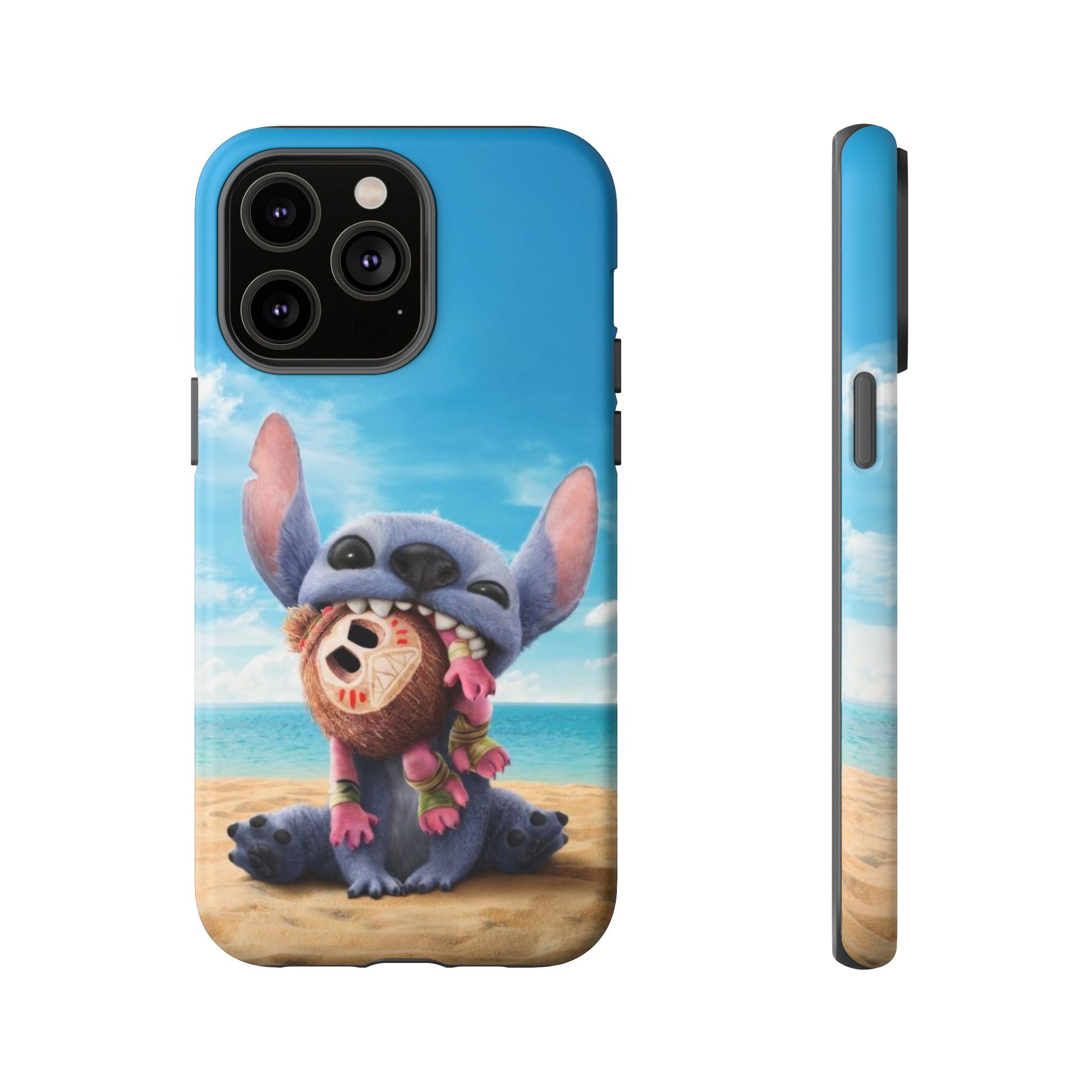 Stitch Beach Sunset Landscape Phone Case for iPhone, Samsung Galaxy, & Pixel Phones
