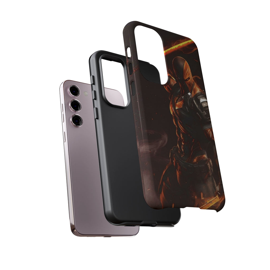 DC Comics Death Stroke Tough Cases for iPhones, Samsung, and Pixel