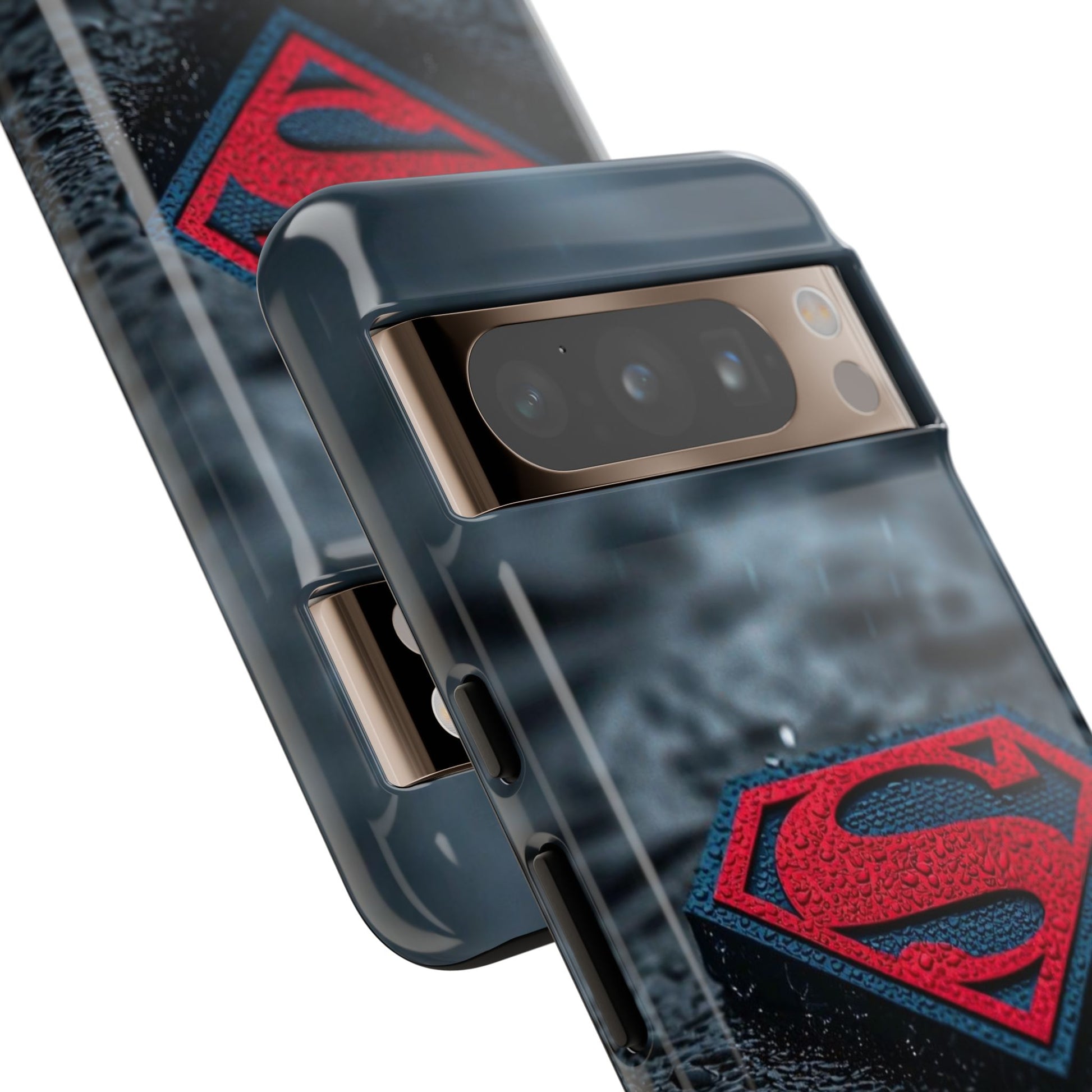 Superman Logo Tough Cases for iPhones, Samsung, and Pixel