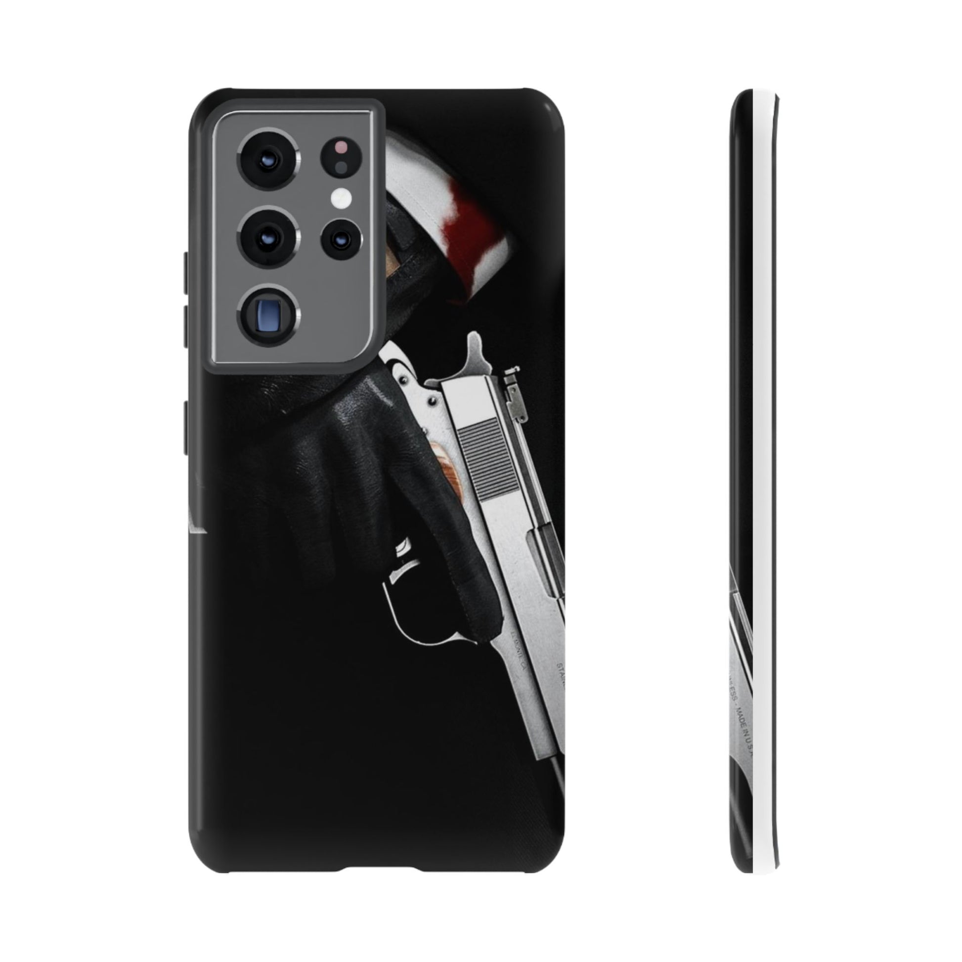 Agent 47 Gamer Phone Case, Tough Cases, Disney Phone for iPhones, Samsung, and Pixel