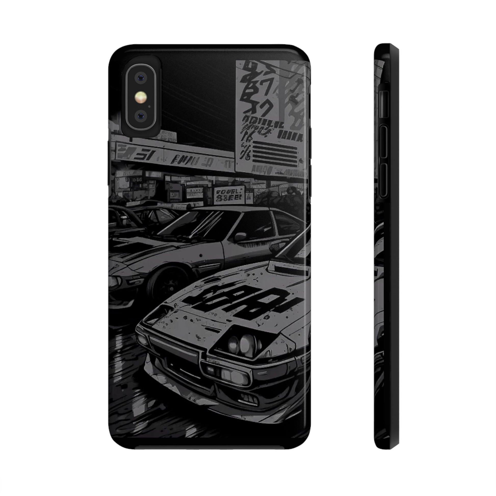 Street Racers Drift Style Tough Phone Cases for Iphones & Samsung Durable