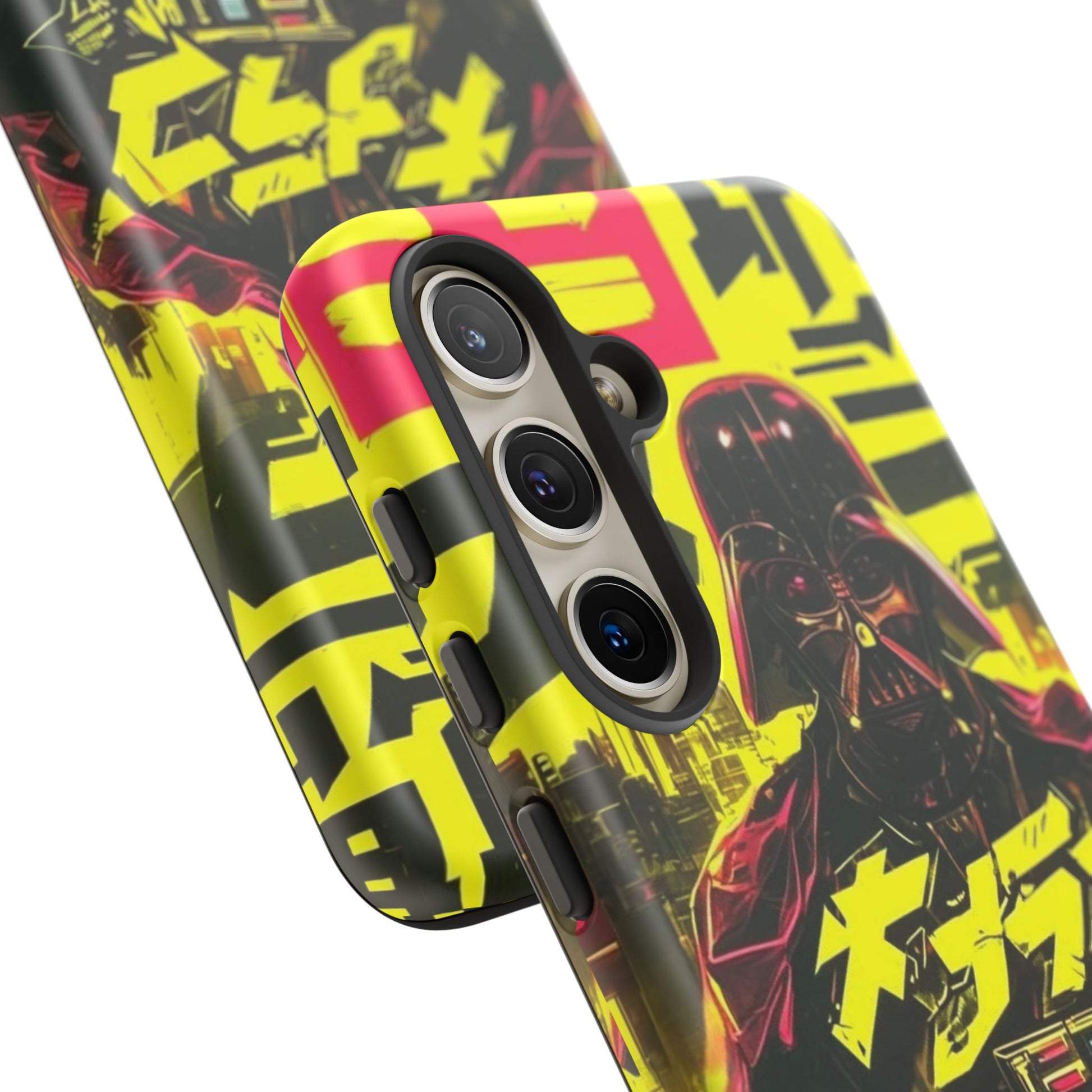 Cyberpunk X Vader Tough Cases for iPhones, Samsung, and Pixel