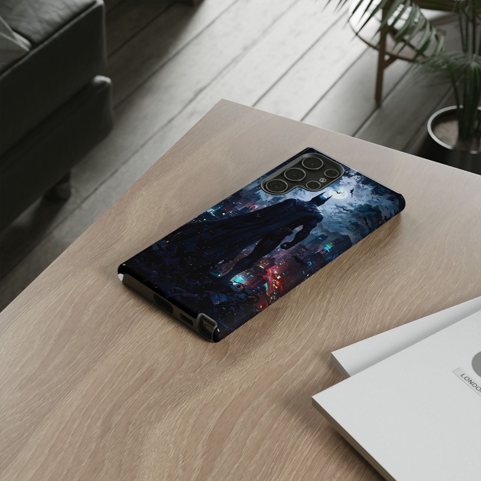 Gotham City Batman Tough Cases for iPhones, Samsung, and Pixel