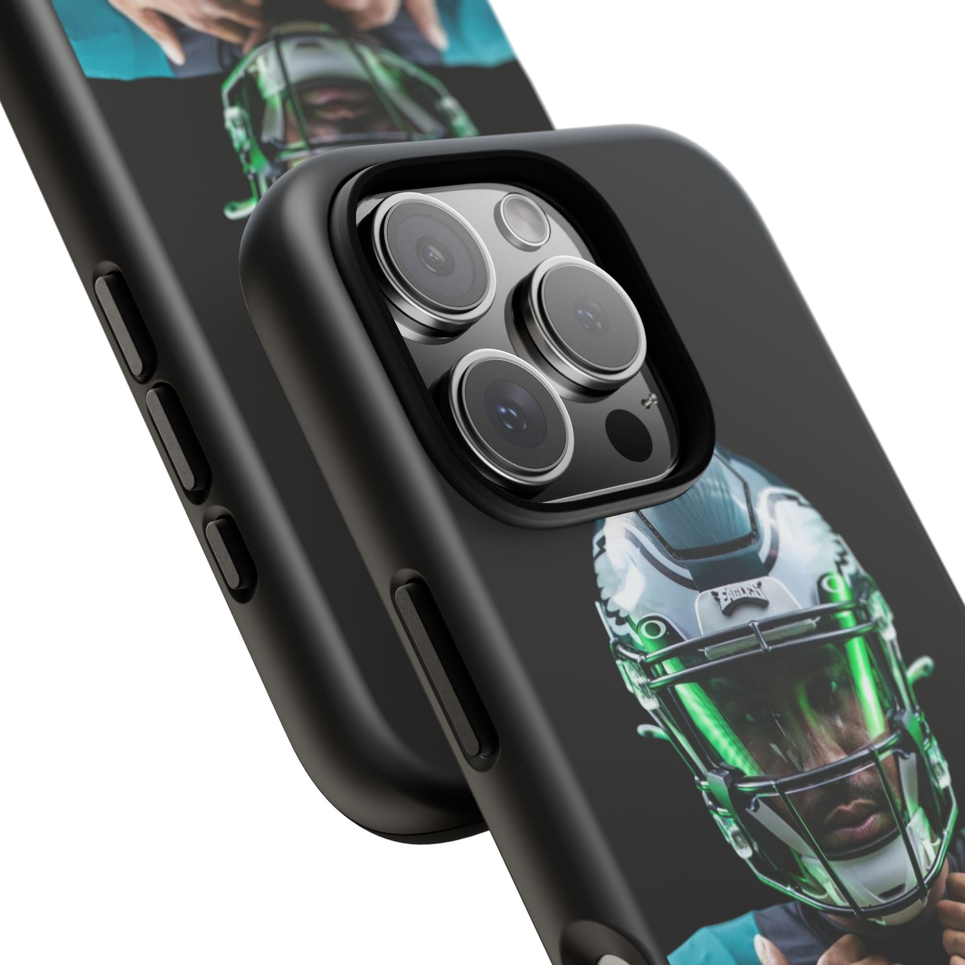 Eagles Football Jalen Hurts Tough Cases for iPhones, Samsung, and Pixel