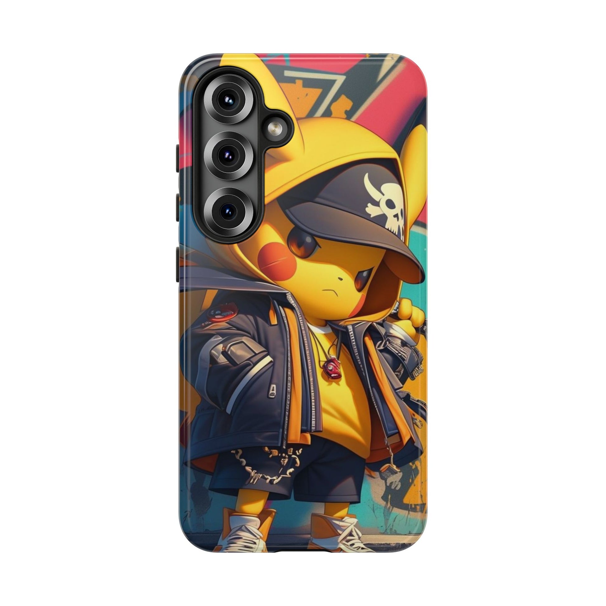 Cute Poke Bear Phone Case, Tough Cases for iPhones, Samsung, and Pixel