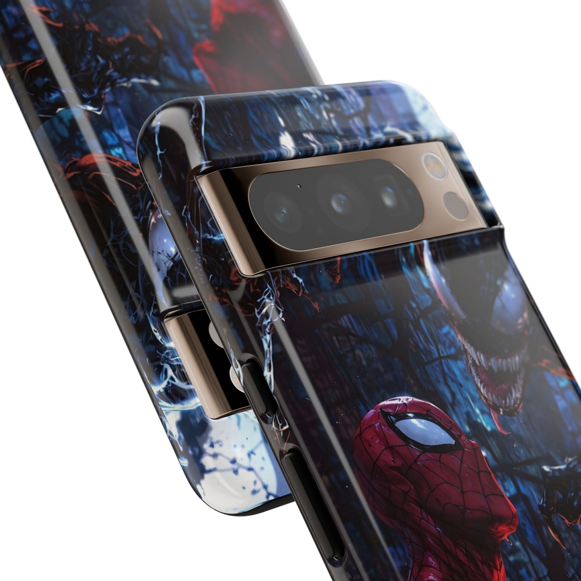 Venom x Spiderman Phone Case, Tough Cases for iPhones, Samsung, and Pixel