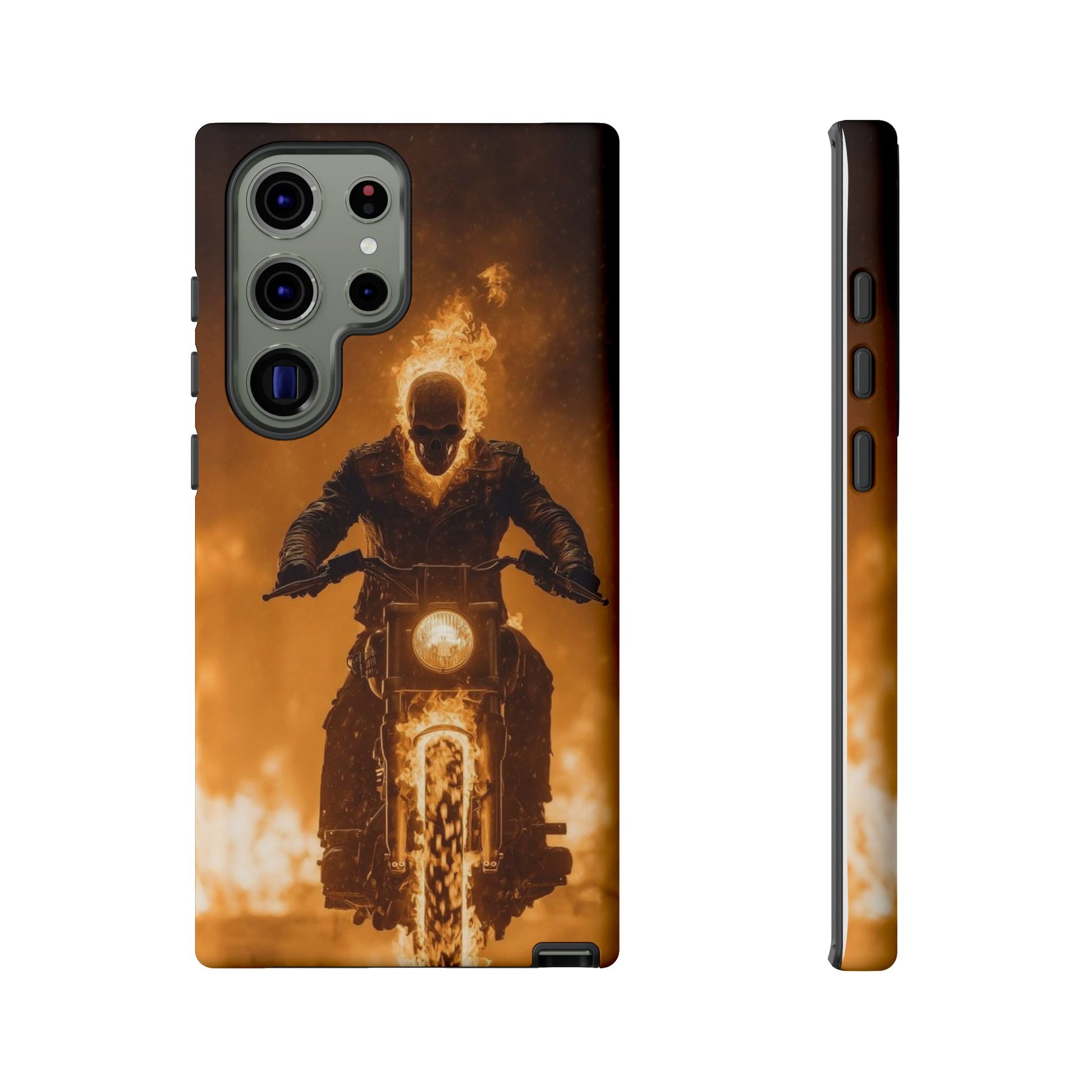 Marvel's Ghostrider Tough Cases for iPhones, Samsung, and Pixel