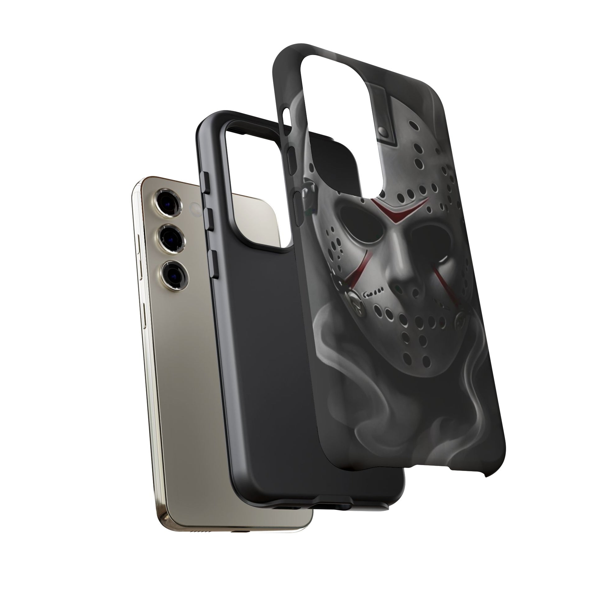 Friday the 13th Jason's Mask Tough Cases for iPhones, Samsung, and Pixel