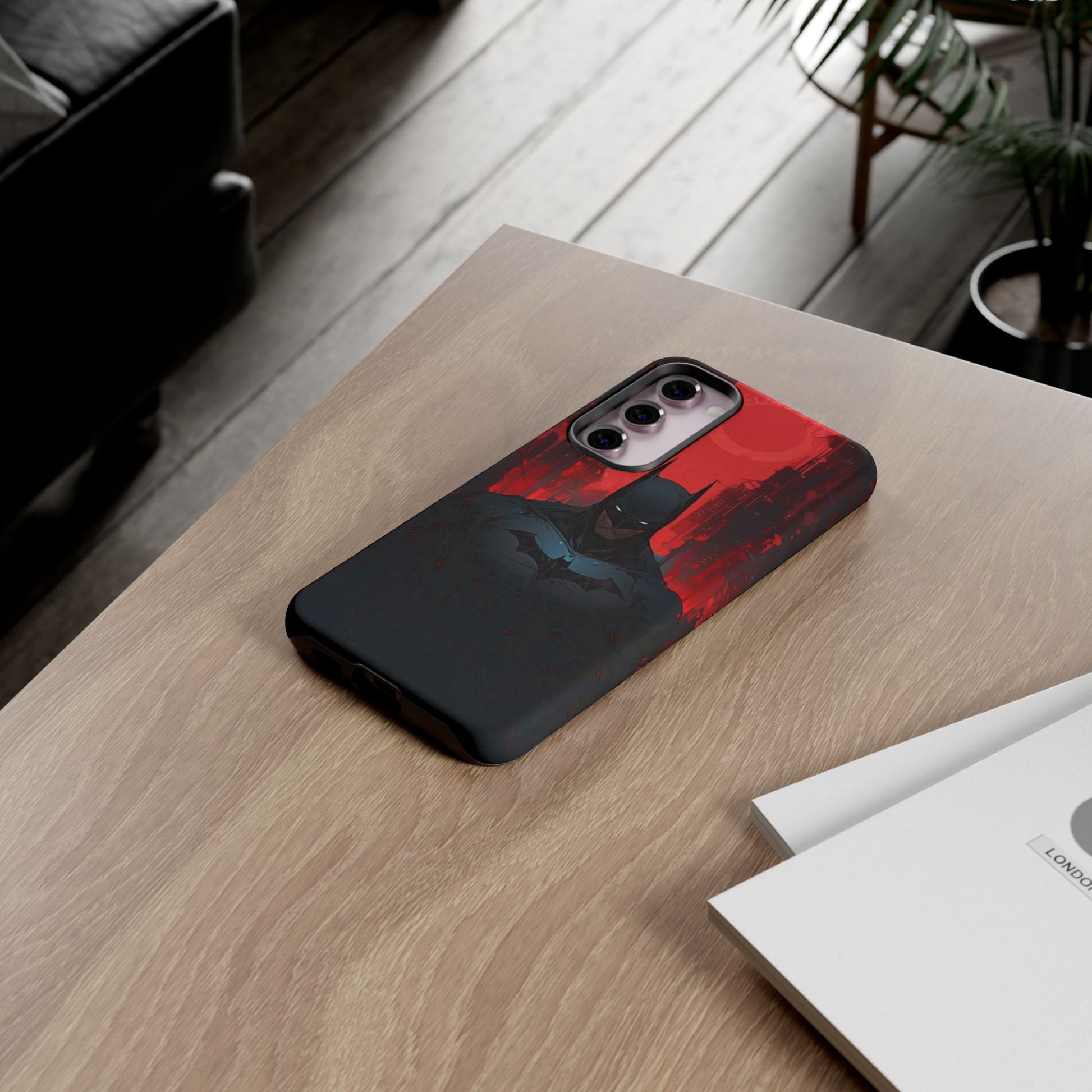 The Dark Knight Batman Tough Cases for iPhones, Samsung, and Pixel