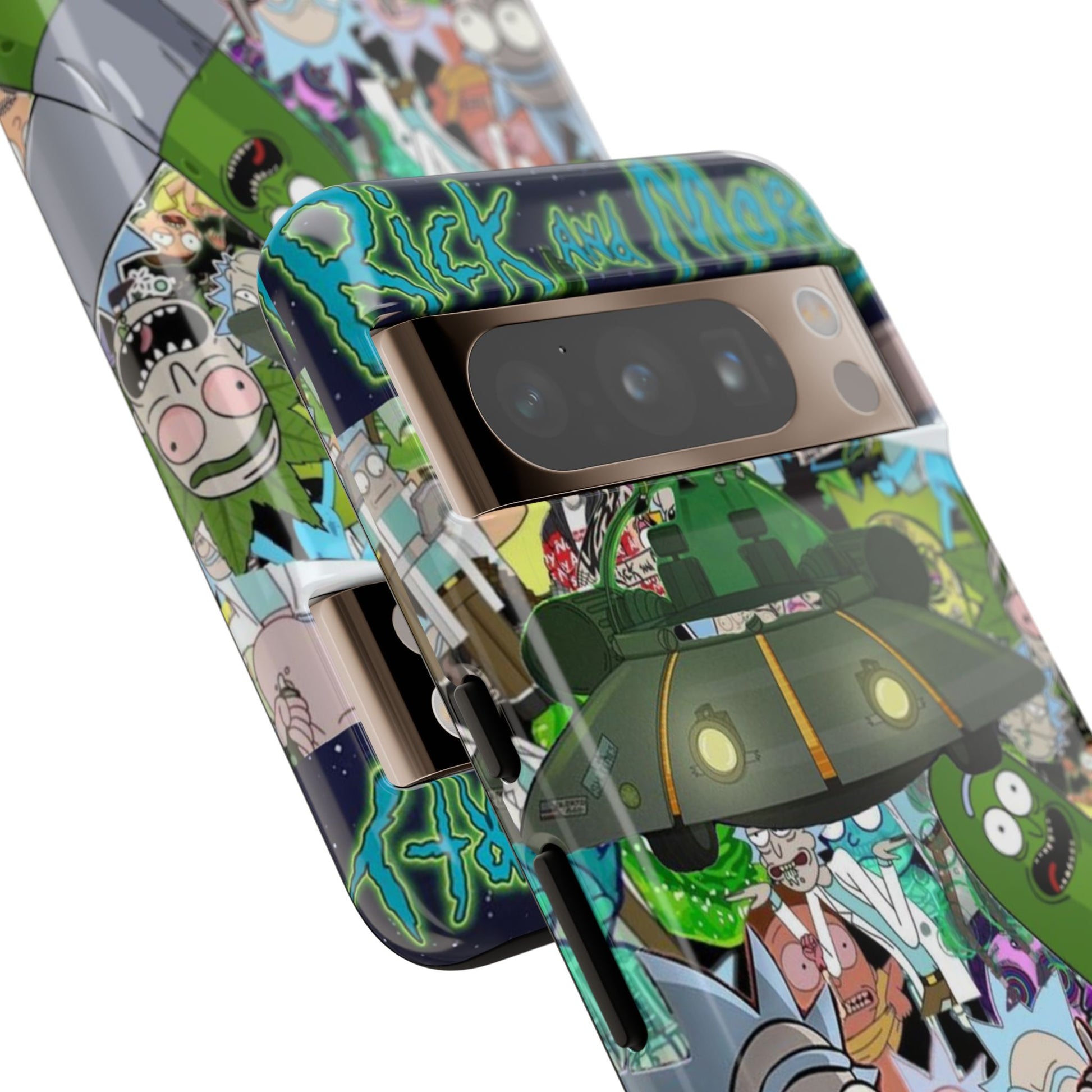 Rick and Morty Phone Case, Tough Cases for iPhones, Samsung, and Pixel