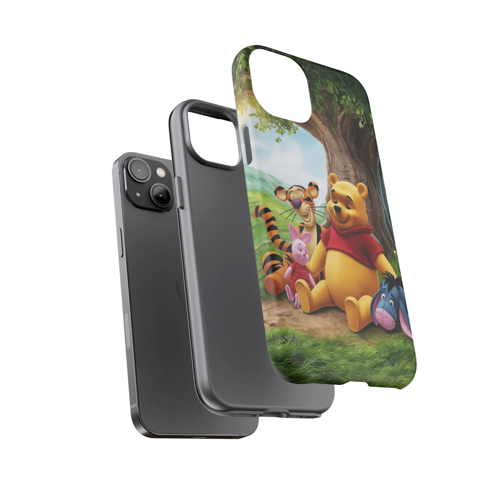 Cute Pooh Bear Phone Case, Tough Cases, Disney Phone for iPhones, Samsung, and Pixel