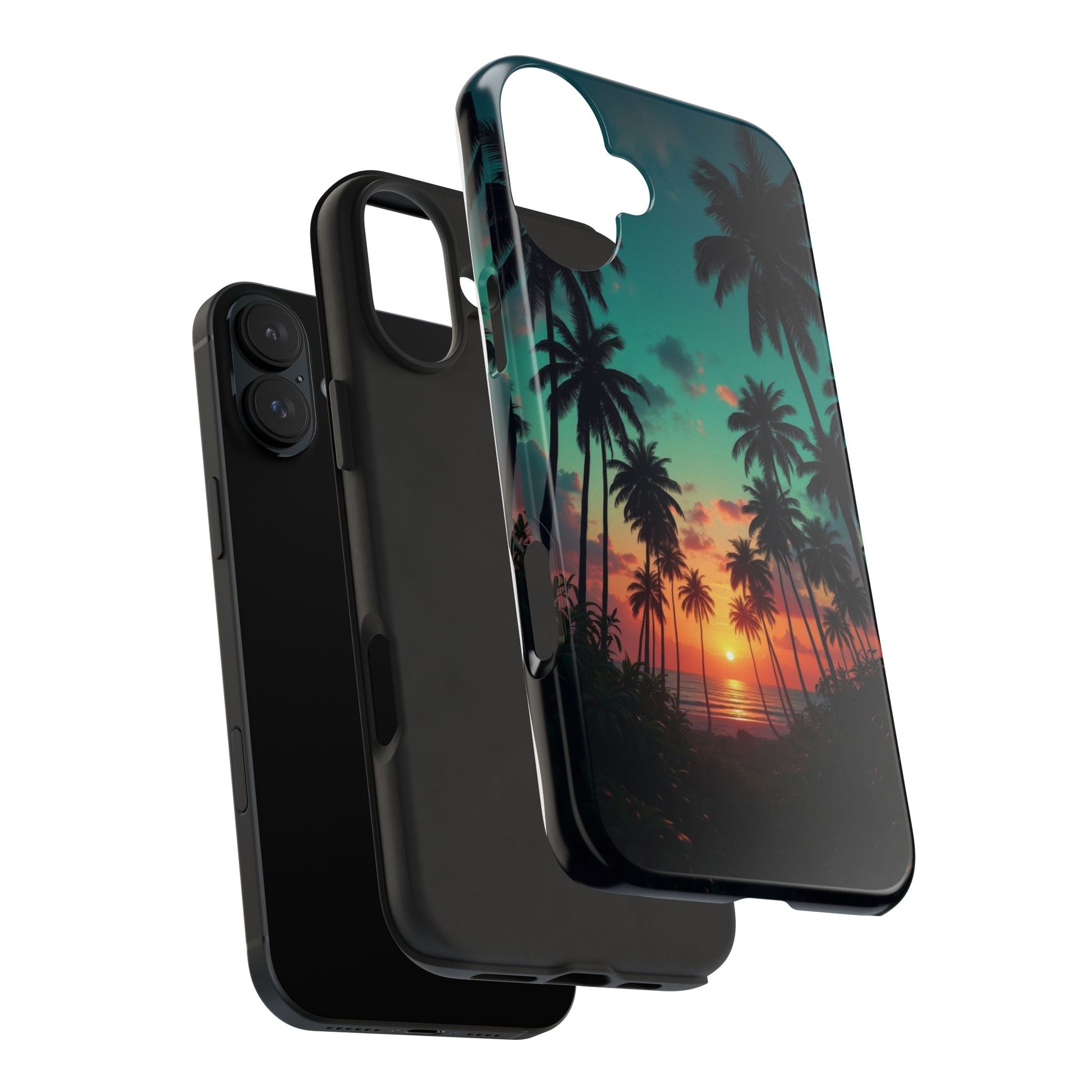 Beach Oasis Themed Tough Phone Cases for Iphones & Samsung Phones