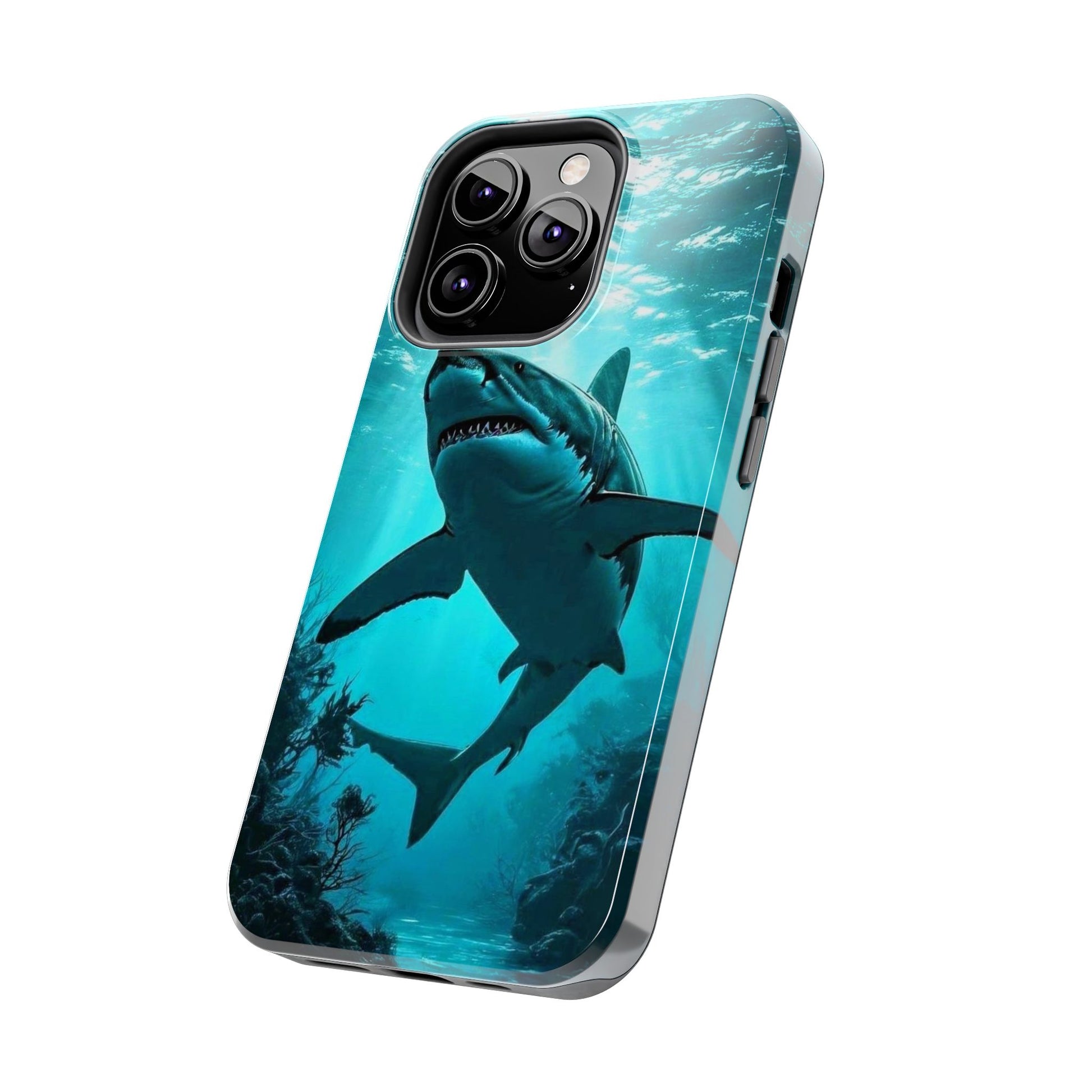 Killer Shark Theme Phone Cases for iPhones & Samsung Phones