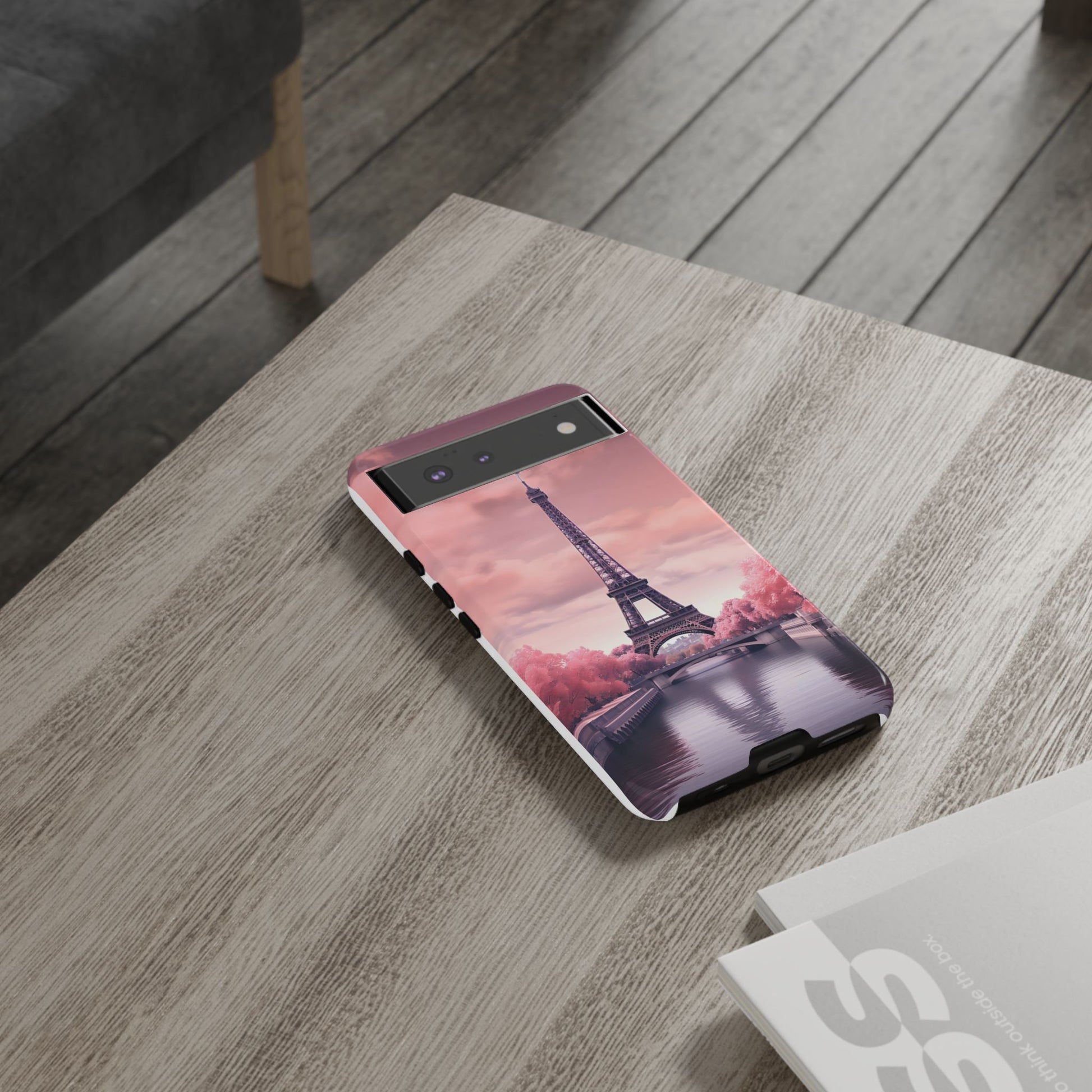 Eiffel Tower Paris Tough Cases for iPhones, Samsung, and Pixel