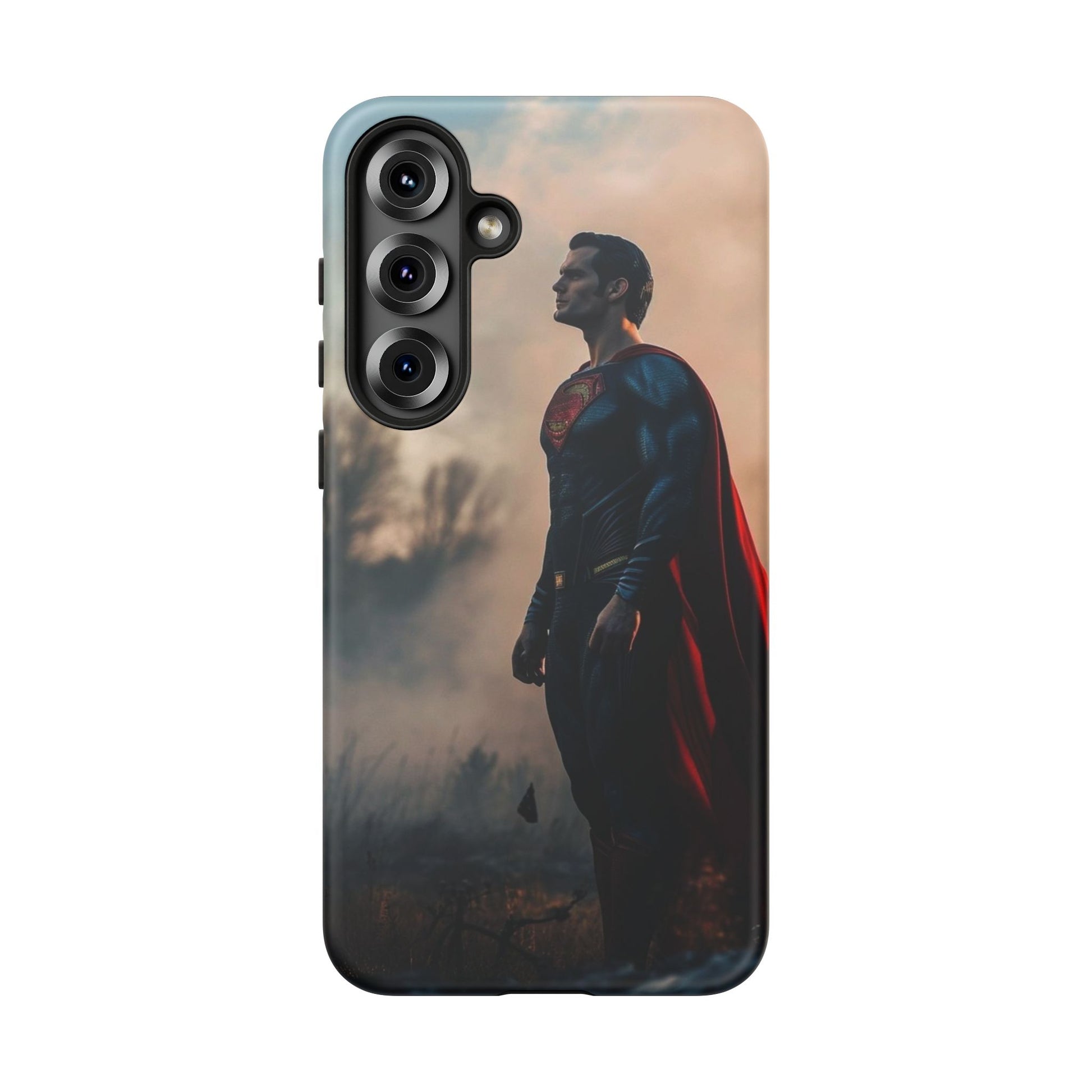 Henry Cavil Superman Tough Cases for iPhones, Samsung, and Pixel