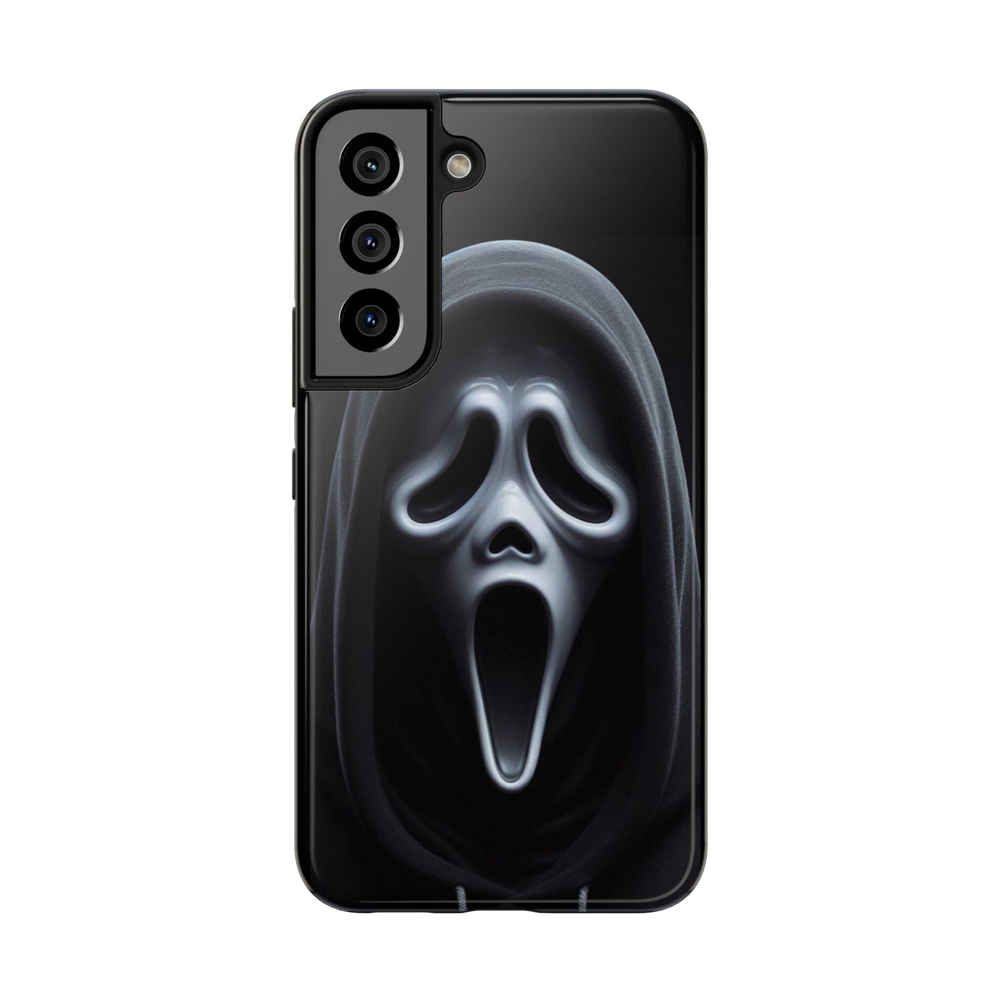 Ghostface Halloween Theme Phone Cases for iPhones & Samsung Phones