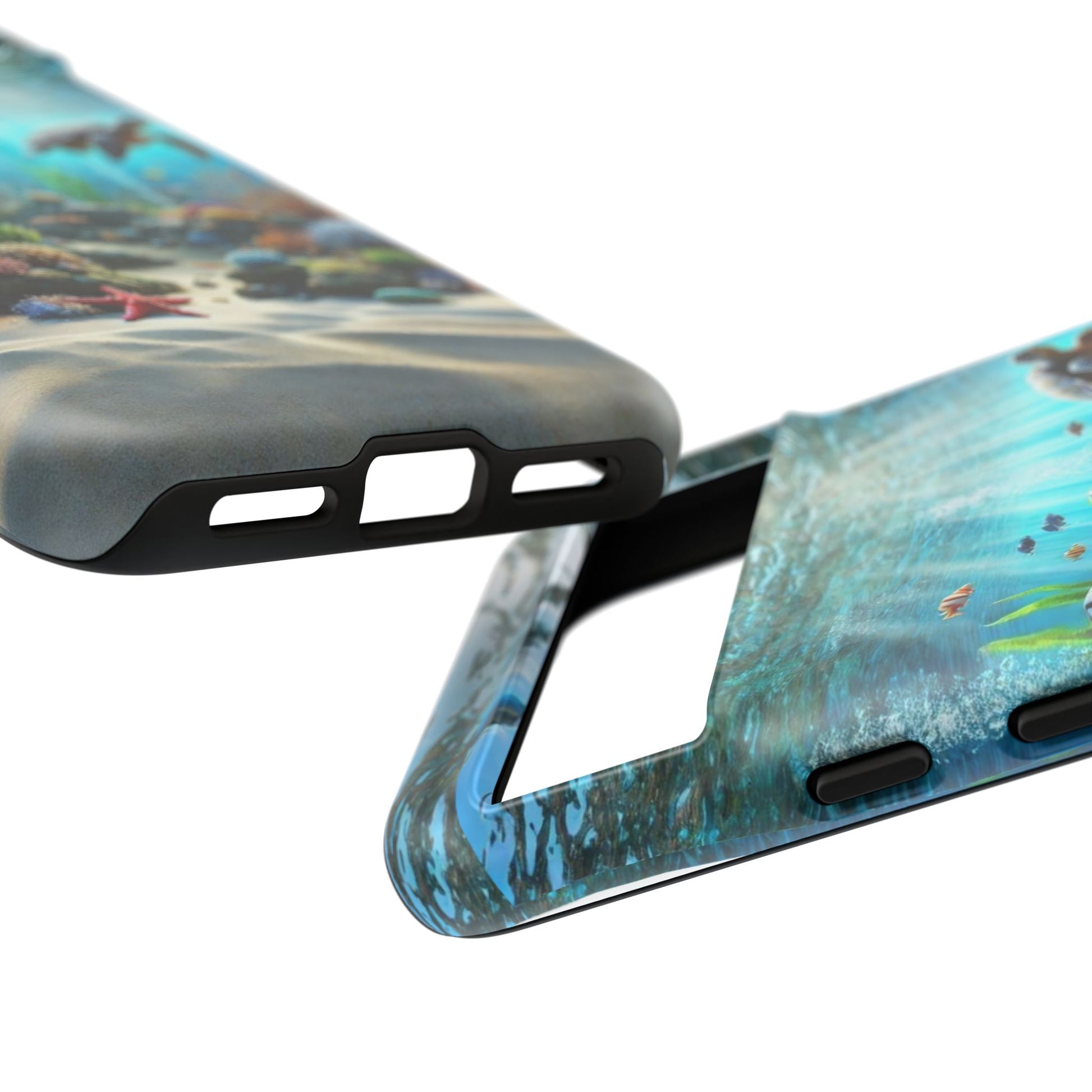 Under Sea Landscape Tough Cases for iPhones, Samsung, and Pixel