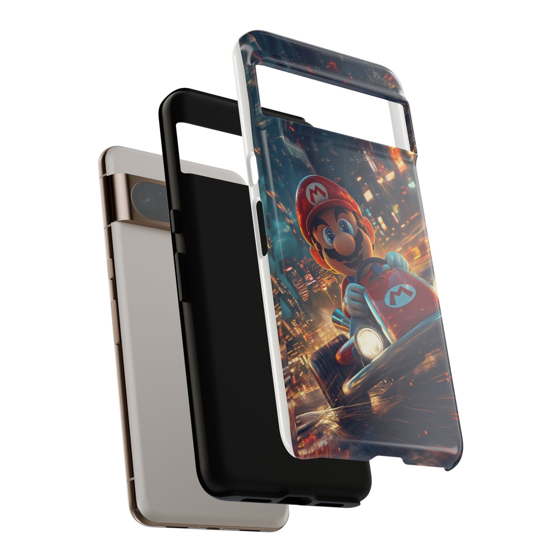 Super Mario Kart Phone Case, Tough Cases, Disney Phone for iPhones, Samsung, and Pixel
