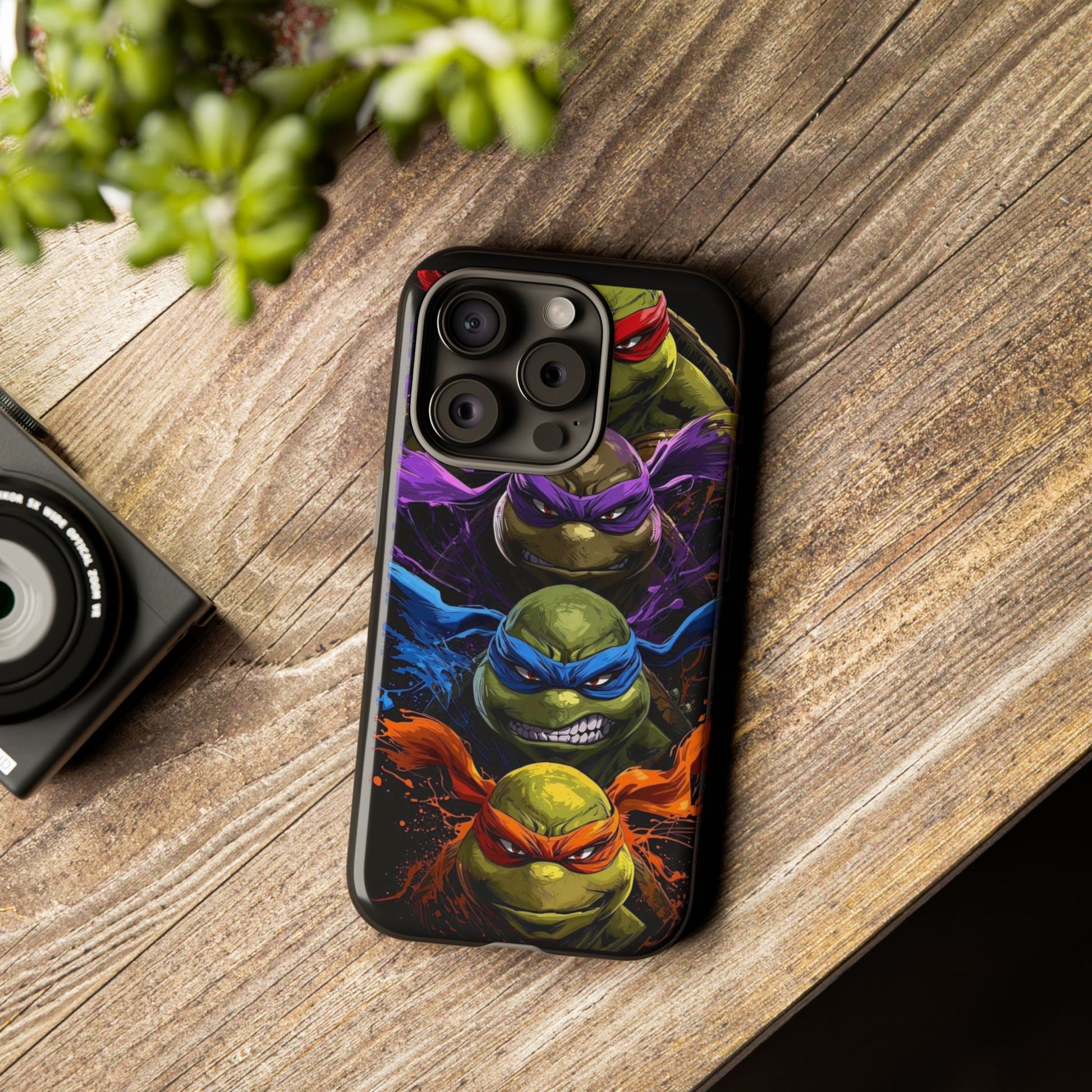 Ninja Turtles Tough Cases for iPhones, Samsung, and Pixel