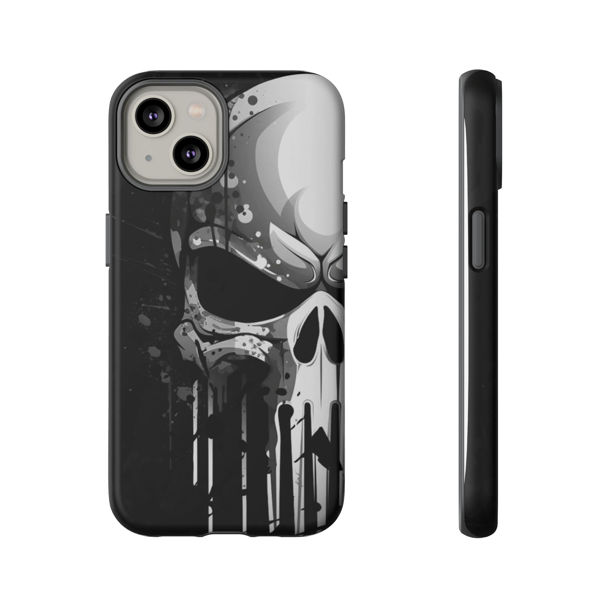 Punisher Skull Tough Cases for iPhones, Samsung, and Pixel