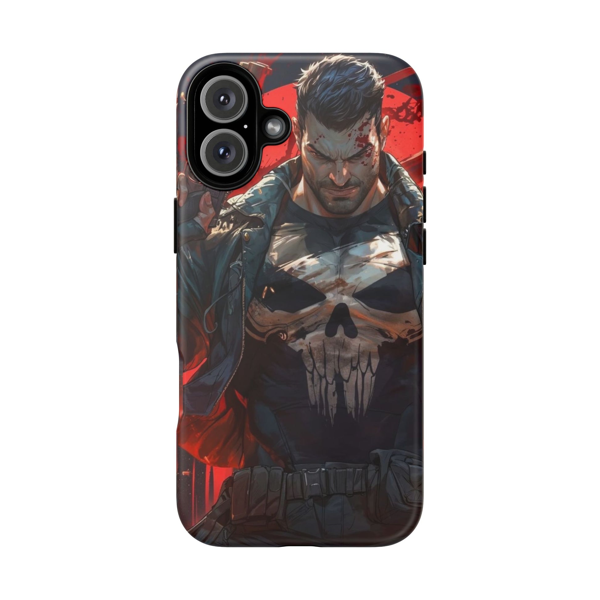 Punisher Tough Cases for iPhones, Samsung, and Pixel