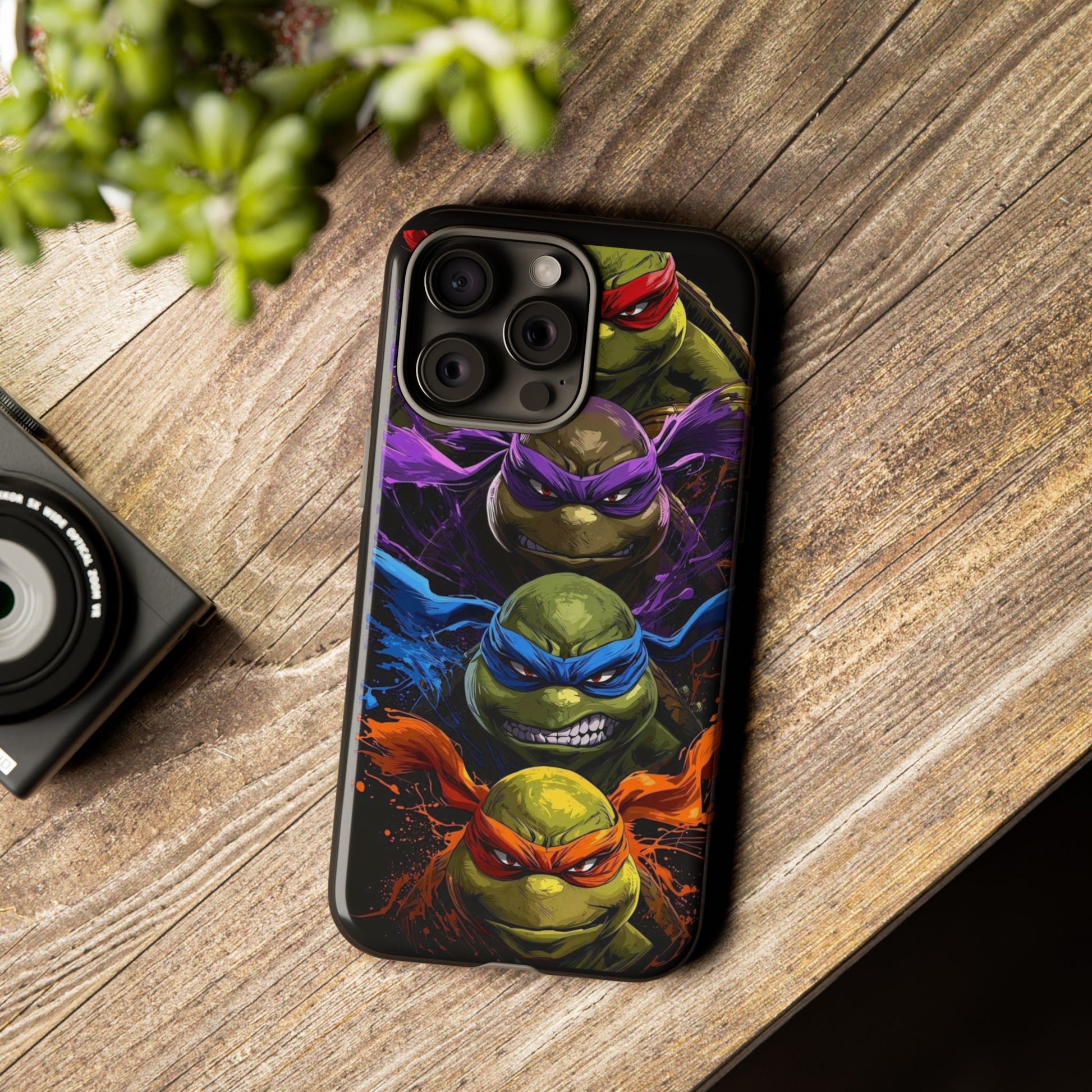 Ninja Turtles Tough Cases for iPhones, Samsung, and Pixel