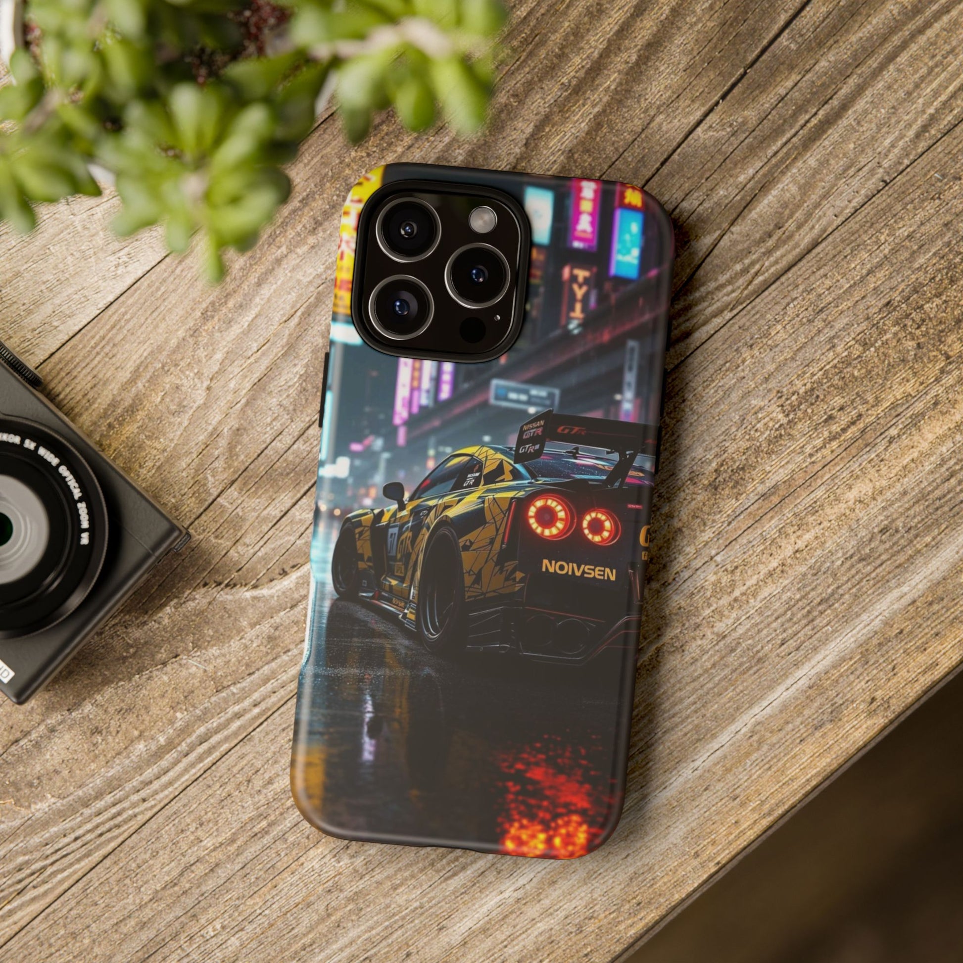 Nissan GTR in Japan Art Tough Cases for iPhones, Samsung, and Pixel