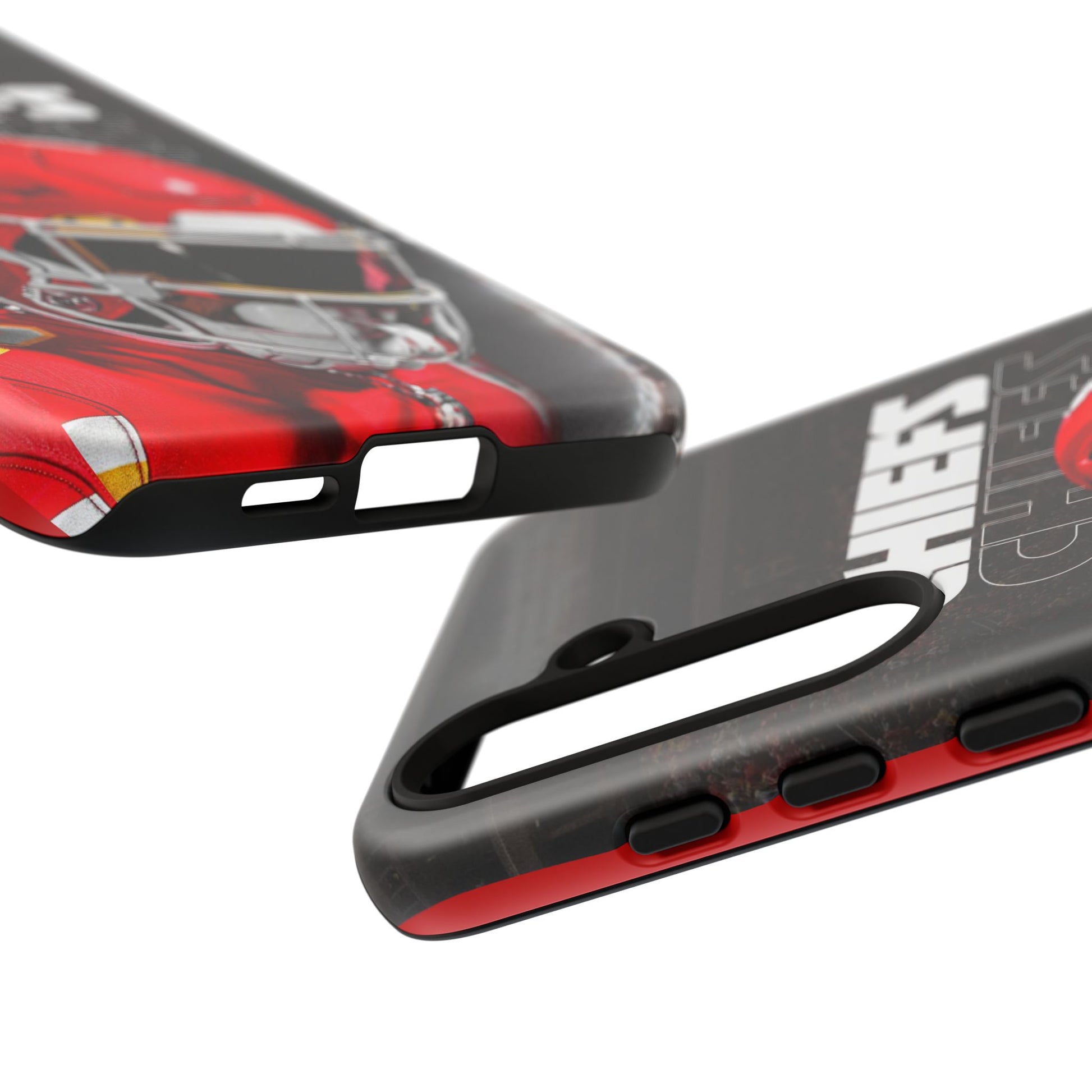 Kansas City Chiefs Football Helmet Logo Tough Cases for iPhones, Samsung, and Pixel