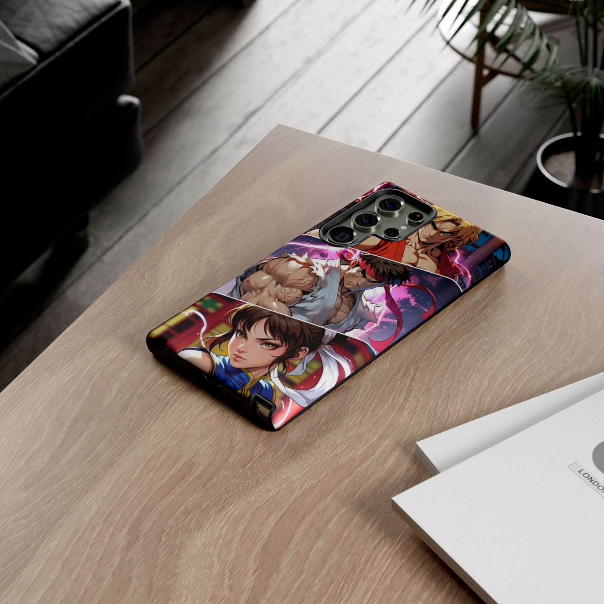 Street Fighter Gamer Theme Tough Cases for iPhones, Samsung, and Pixel