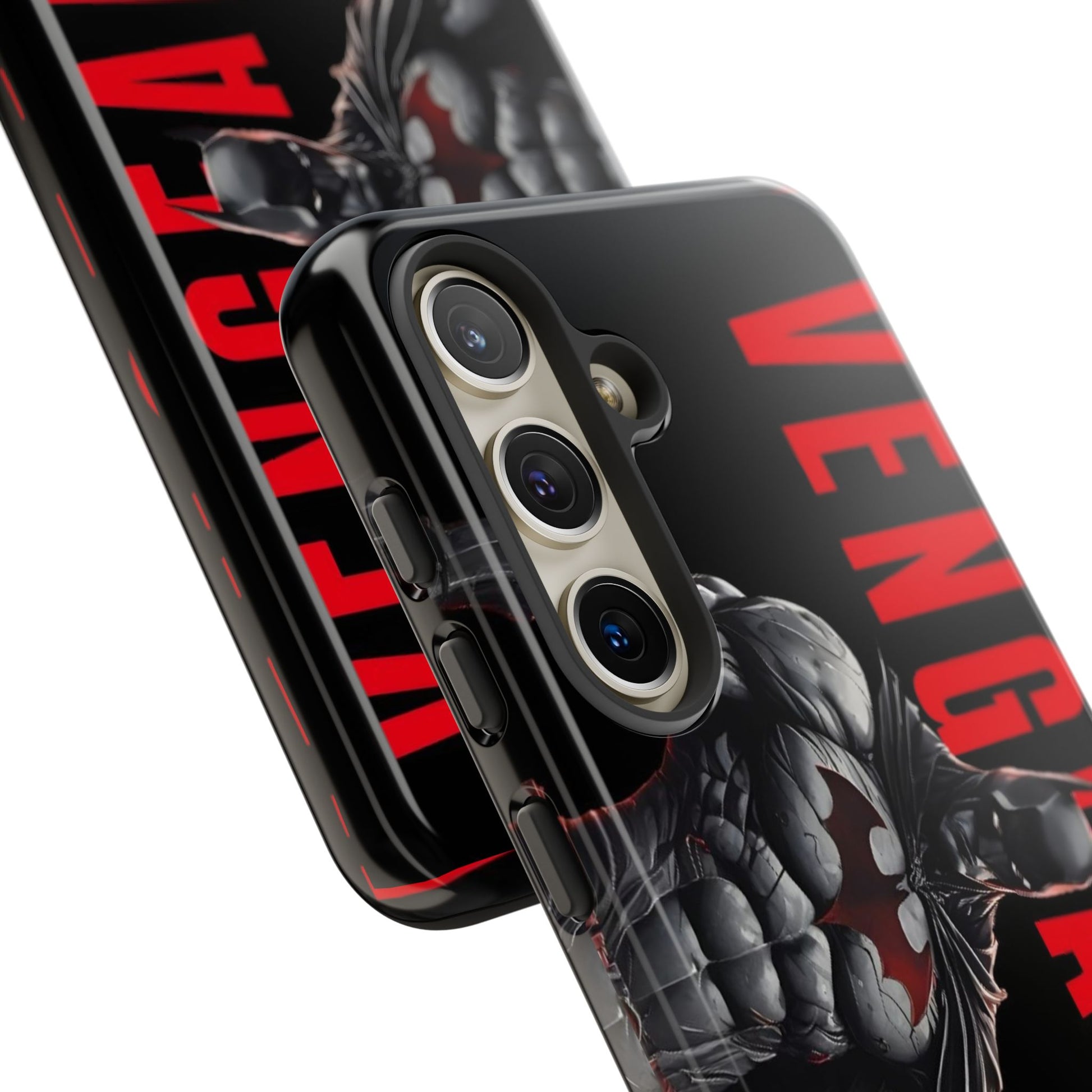 DC Comics Batman Vengence Tough Cases for iPhones, Samsung, and Pixel
