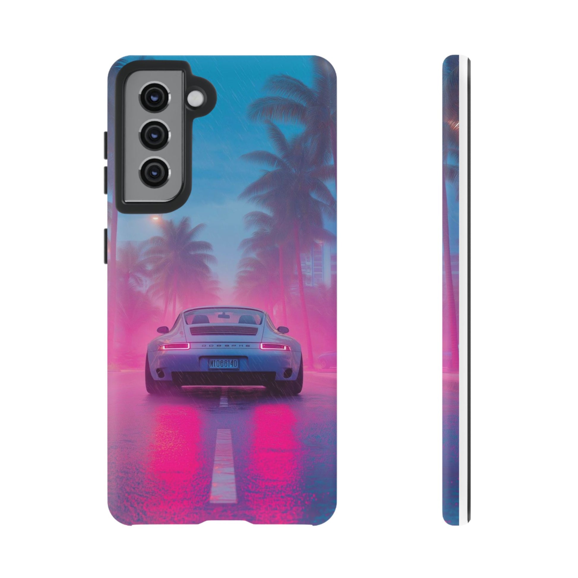 Miami Vice Porsche Phone Case for iPhone, Samsung Galaxy, & Pixel Phones