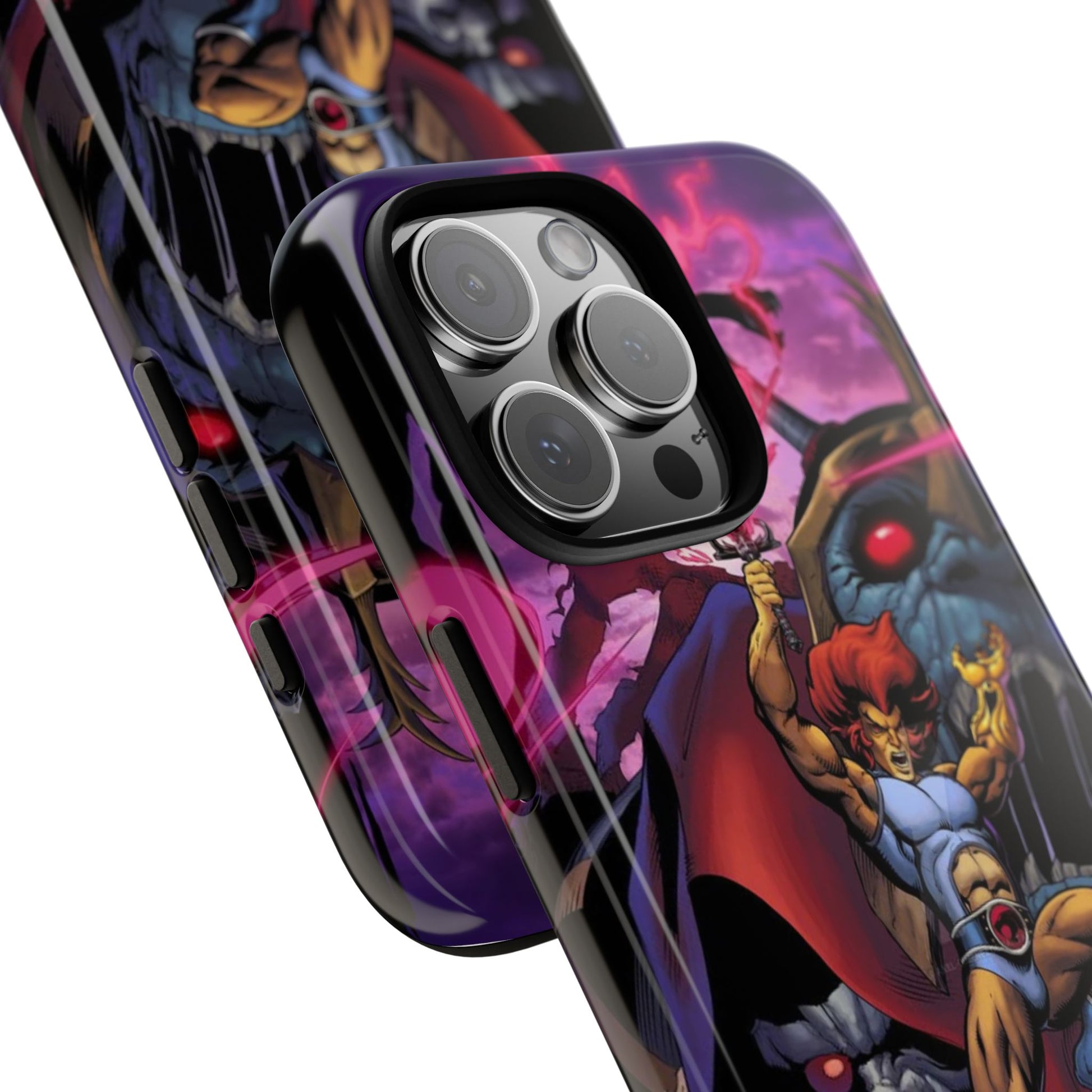 Thundercats Lion O x Mumra Tough Cases for iPhones, Samsung, and Pixel