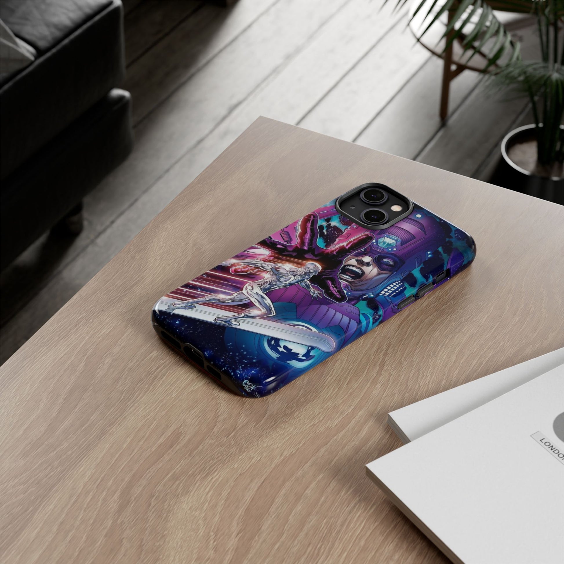 Galactus x Silver Surfer Marvel Phone Case, Tough Cases for iPhones, Samsung, and Pixel