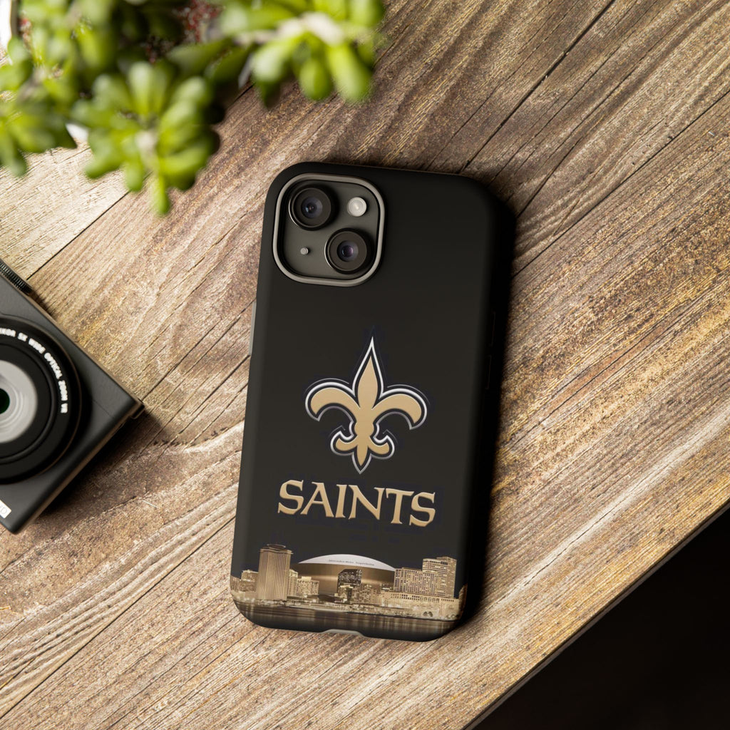 Football New Orleans Saints Logo Tough Cases for iPhones, Samsung, and Pixel