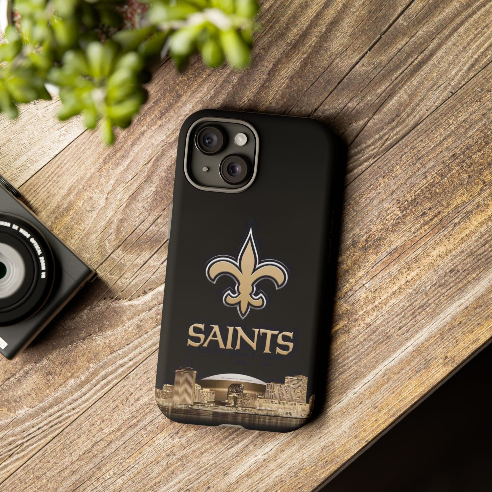 Football New Orleans Saints Logo Tough Cases for iPhones, Samsung, and Pixel