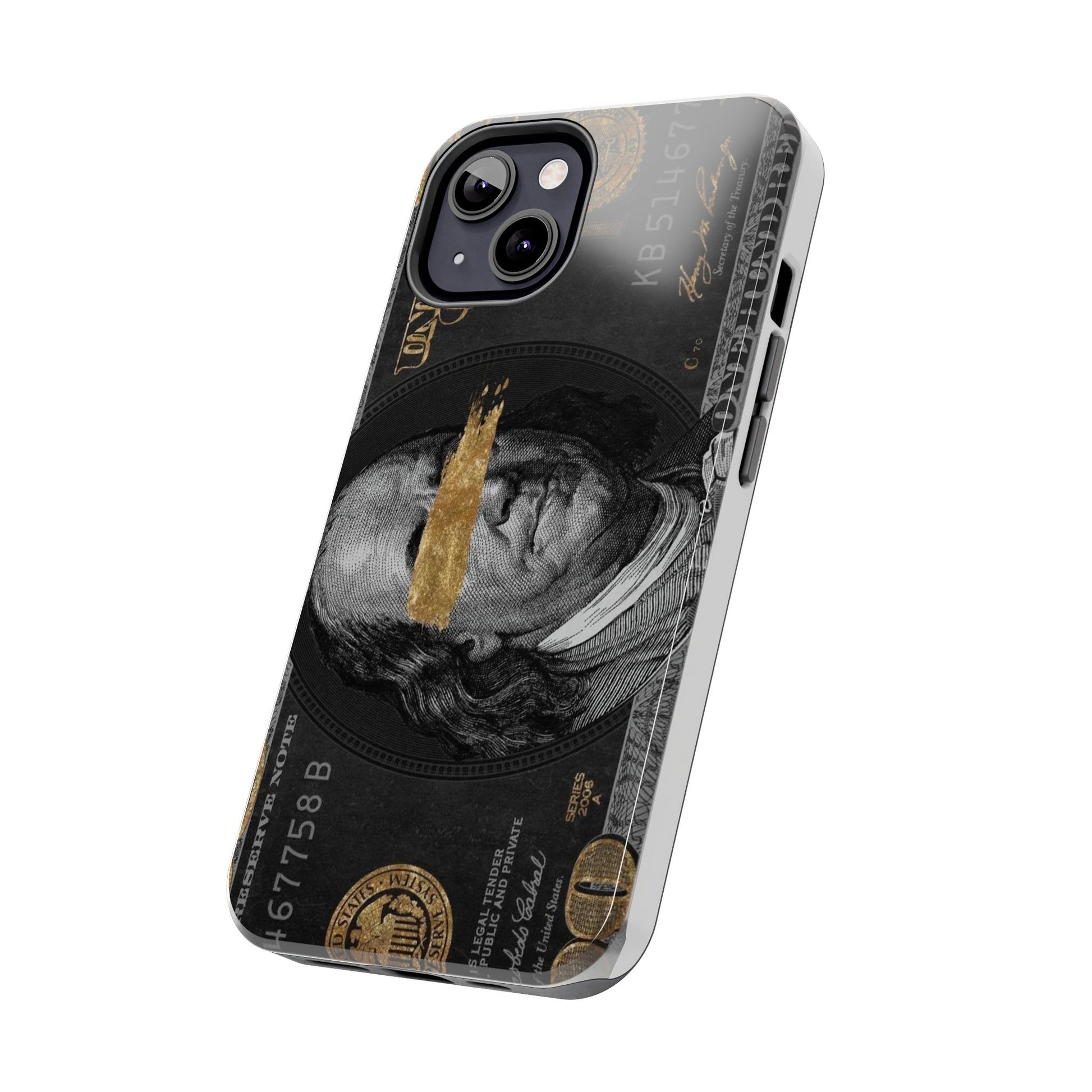 Hundred Dollar Bill Phone Cases for Iphones & Samsung Durable