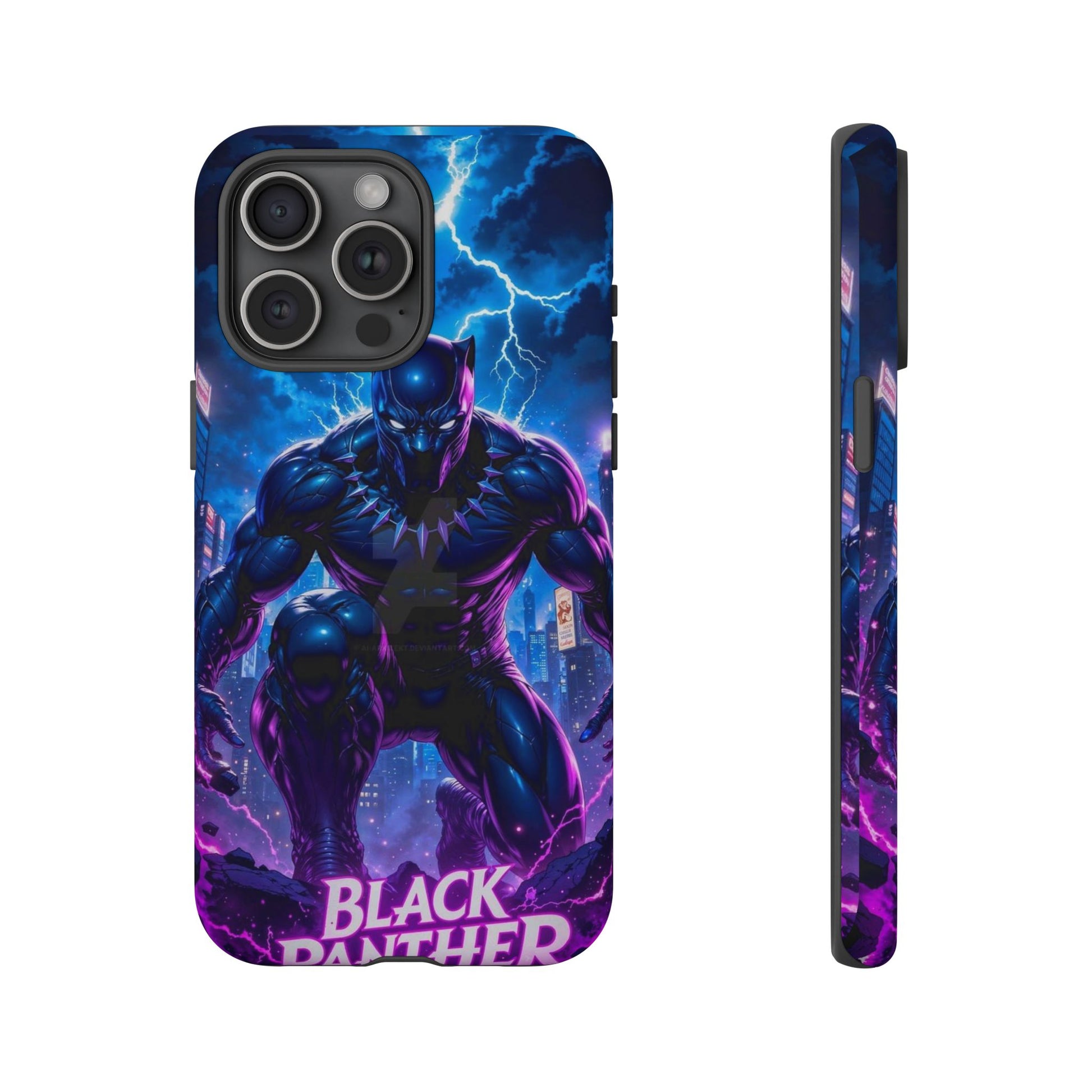 Black Panther Phone Case, Tough Cases for iPhones, Samsung, and Pixel