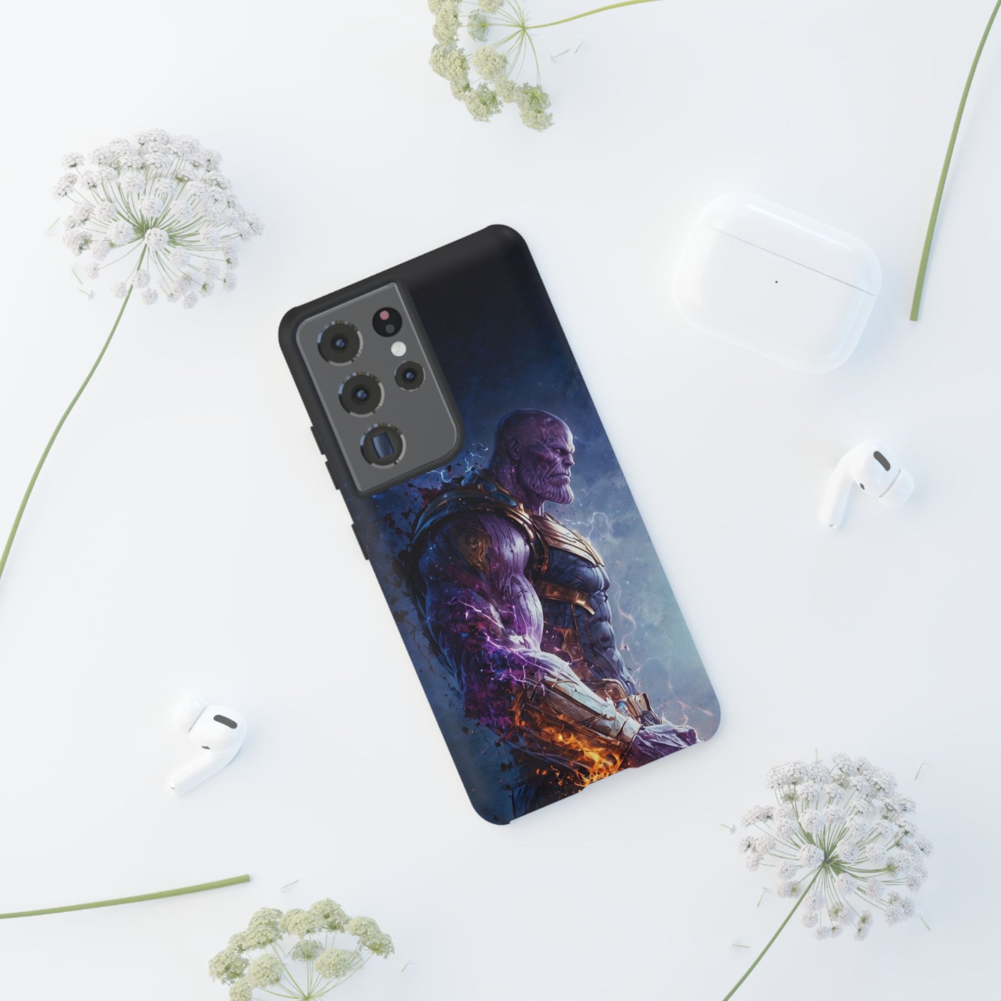 Marvel's Thanos Tough Cases for iPhones, Samsung, and Pixel