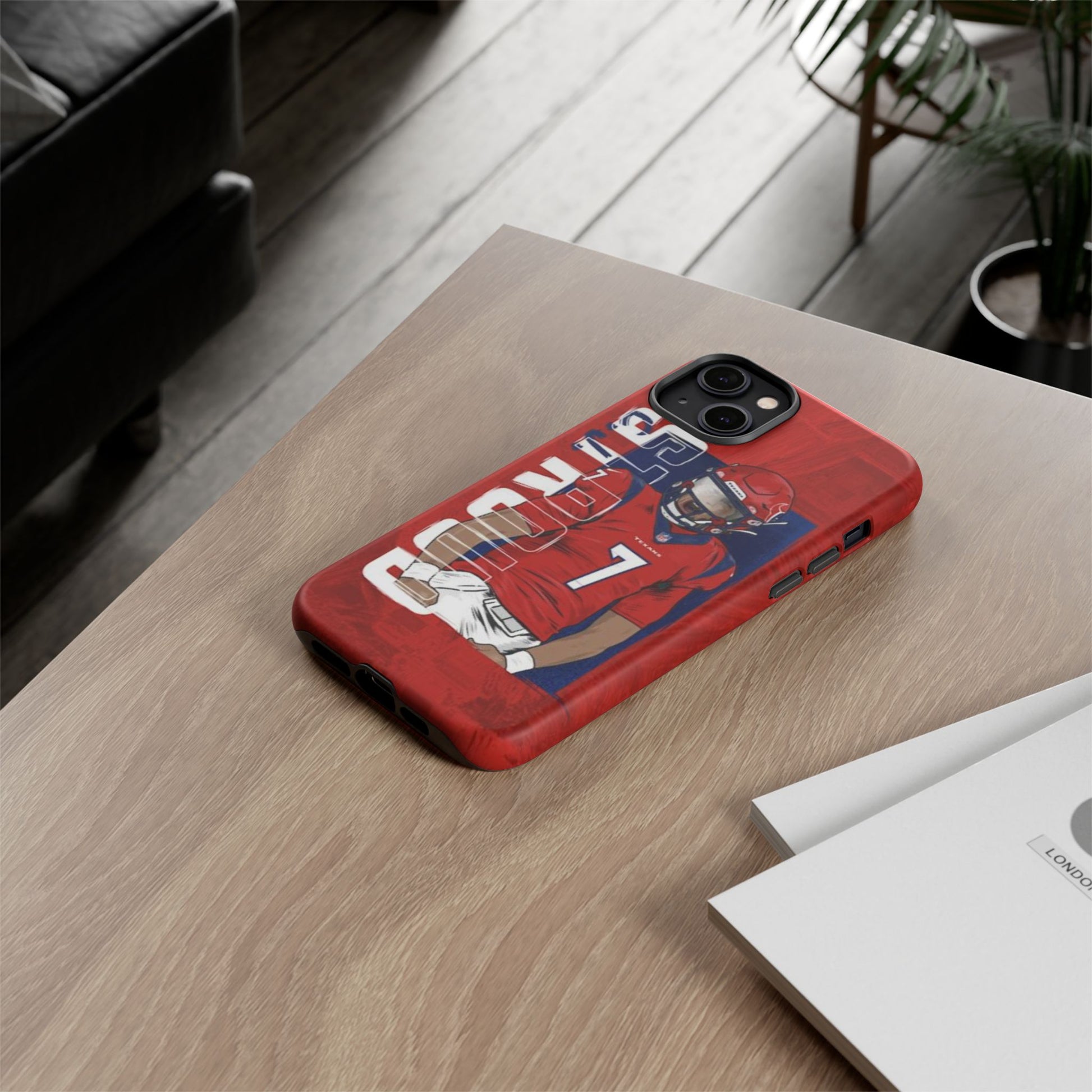 Houston Texans Football CJ Stroud Tough Cases for iPhones, Samsung, and Pixel