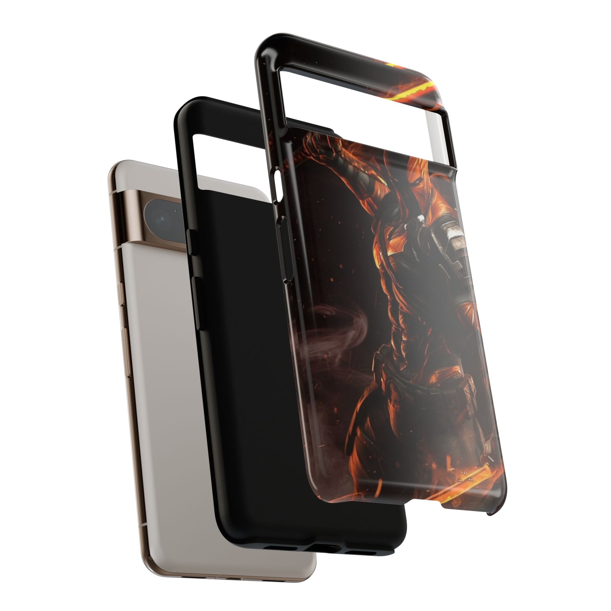 DC Comics Death Stroke Tough Cases for iPhones, Samsung, and Pixel