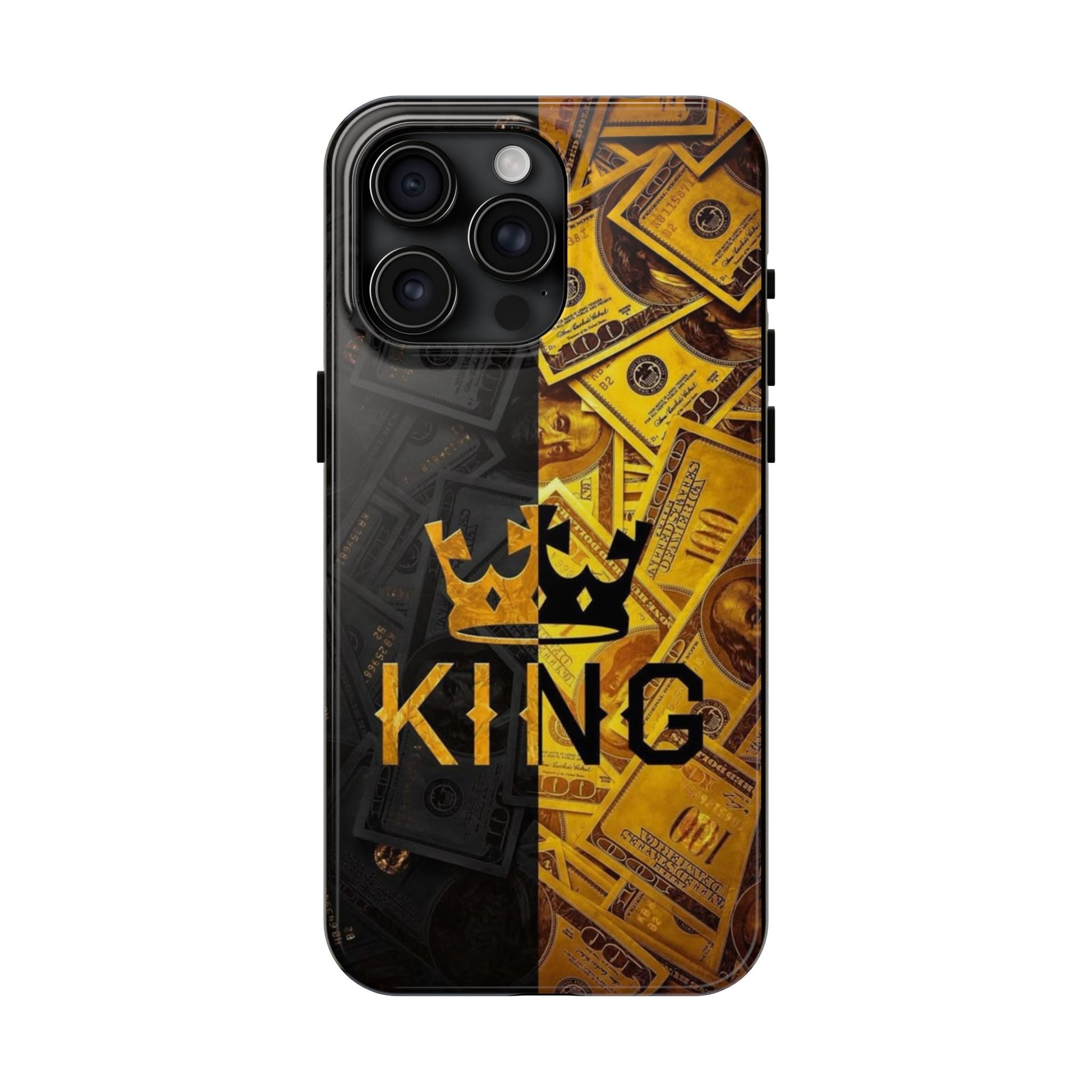 King of Money Urban Design Tough Phone Cases for Select iPhones & Samsung Phones