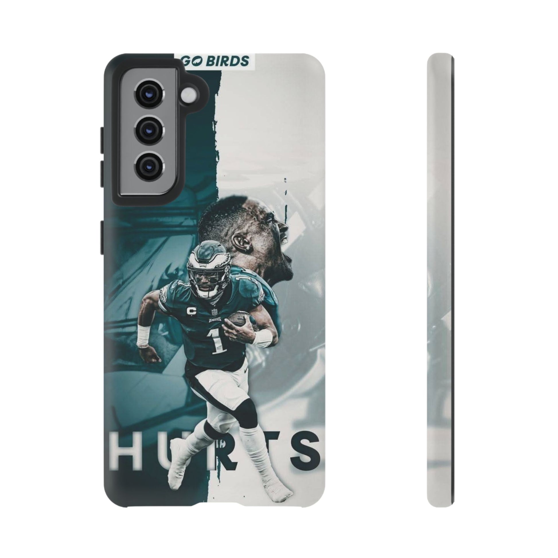 Jalen Hurts Eagles Football Tough Cases for iPhones, Samsung, and Pixel