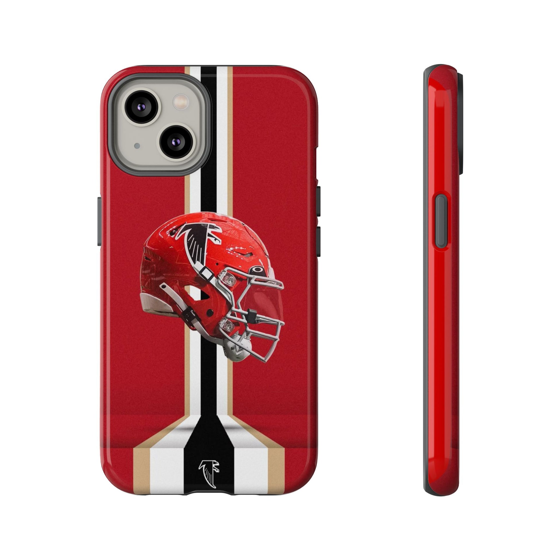 Atlanta Falcons Football Helmet Logo Tough Cases for iPhones, Samsung, and Pixel