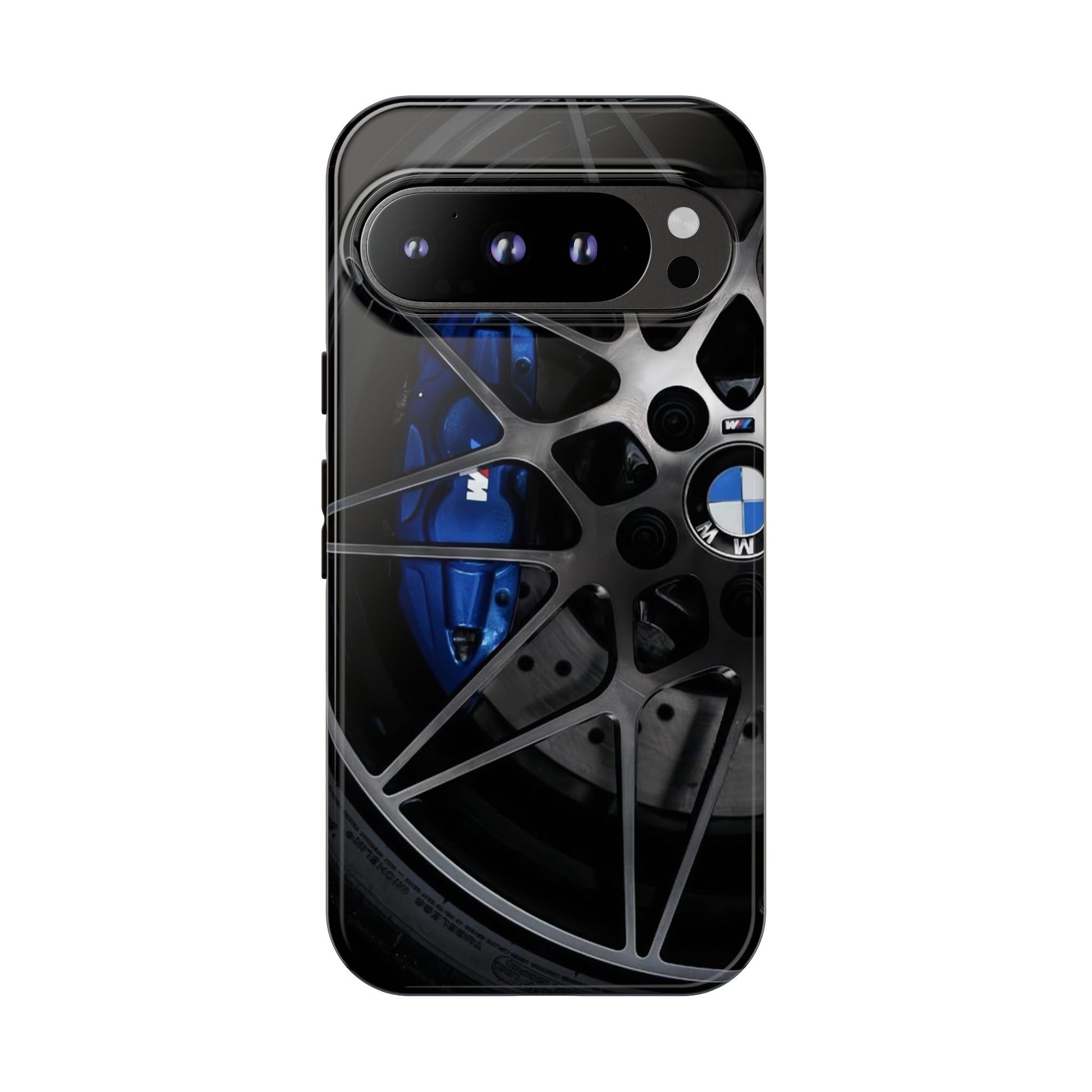 BMW M3 Racing Wheels Tough Cases for iPhones, Samsung, and Pixel