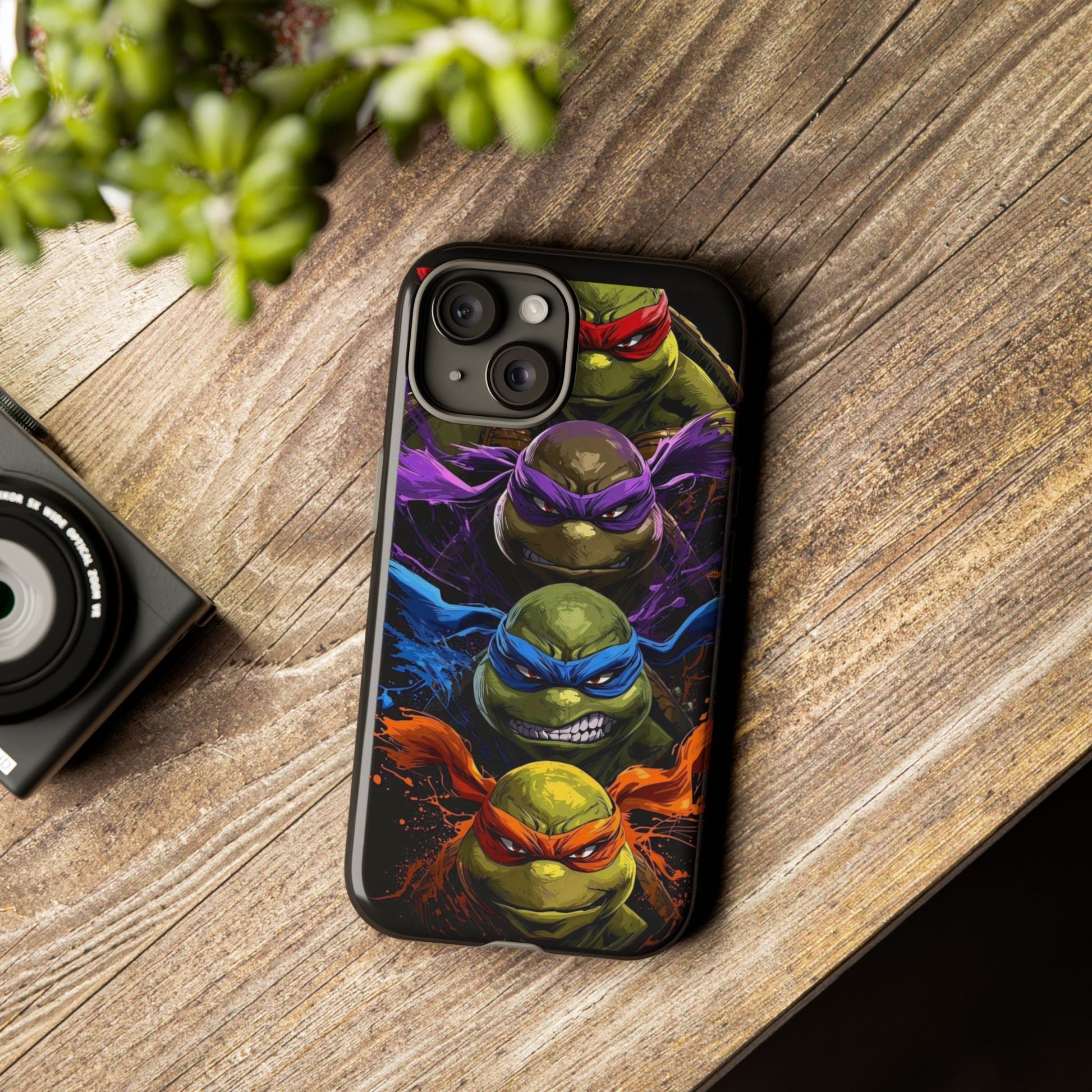 Ninja Turtles Tough Cases for iPhones, Samsung, and Pixel